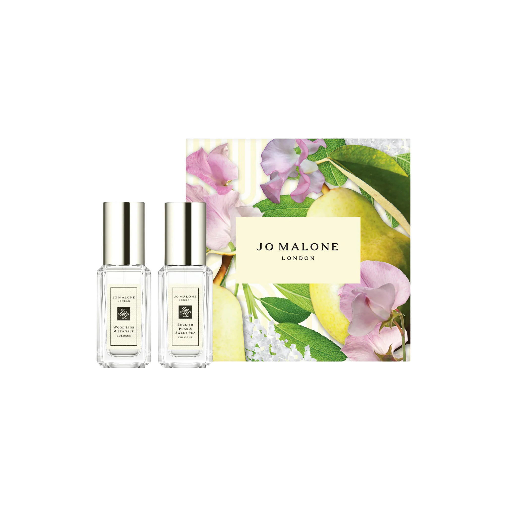 Набор одеколонов Jo Malone London - Wood Sage & Sea Salt & English Pear & Sweet Pea Mini Cologne Set Findy Uzbekistan