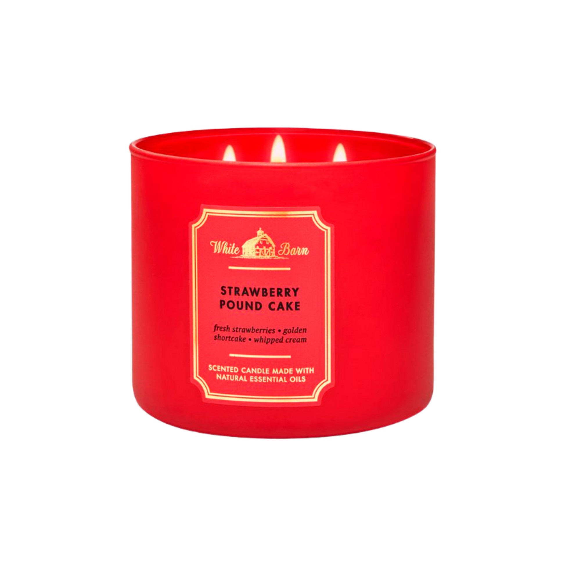 Ароматическая свеча Bath & Body Works STRAWBERRY POUND CAKE Bath and body works