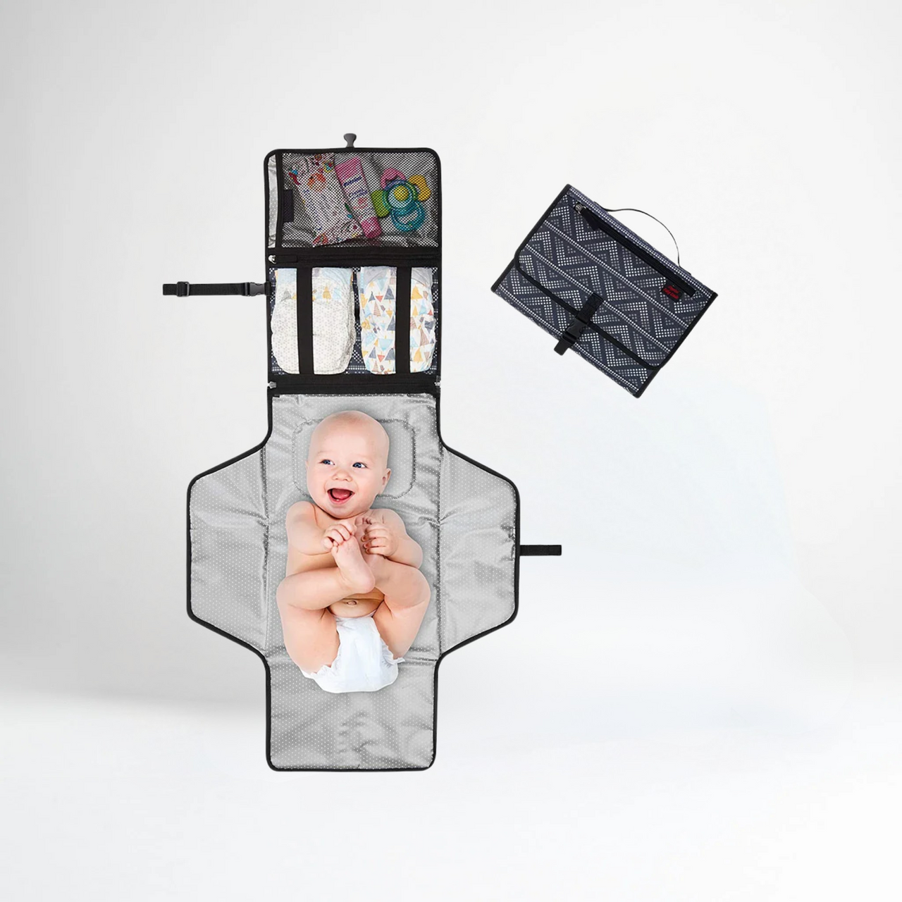 Baby Diaper Cushion, Functional Care Bag