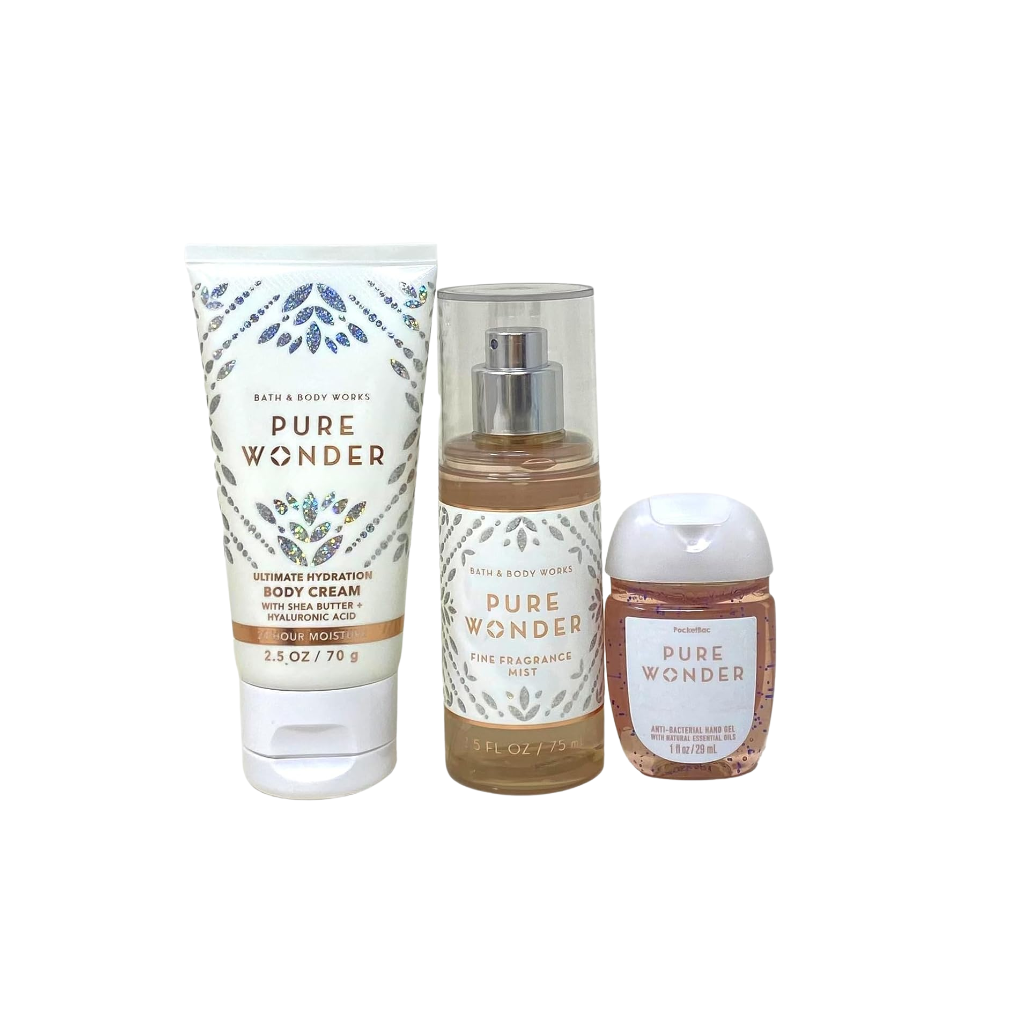 Подарочный набор Bath & Body Works Pure Wonder / мини-версия