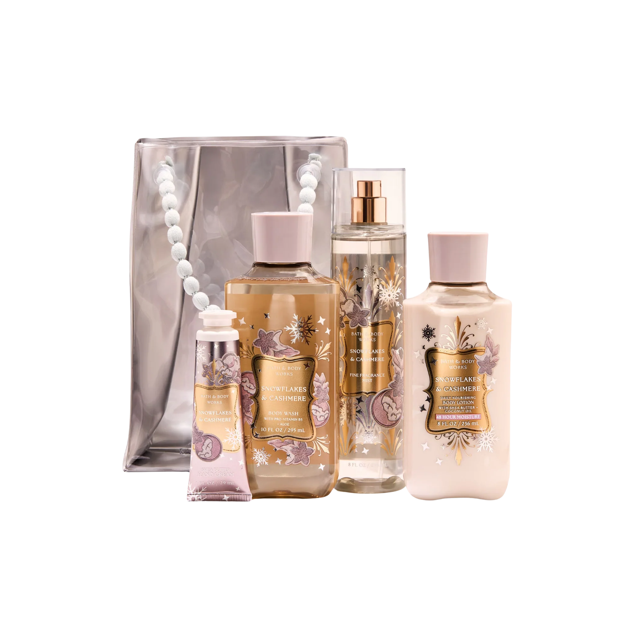 Подарочный набор Bath & Body Works Snowflakes & Cashmere Gift Set Findy Uzbekistan