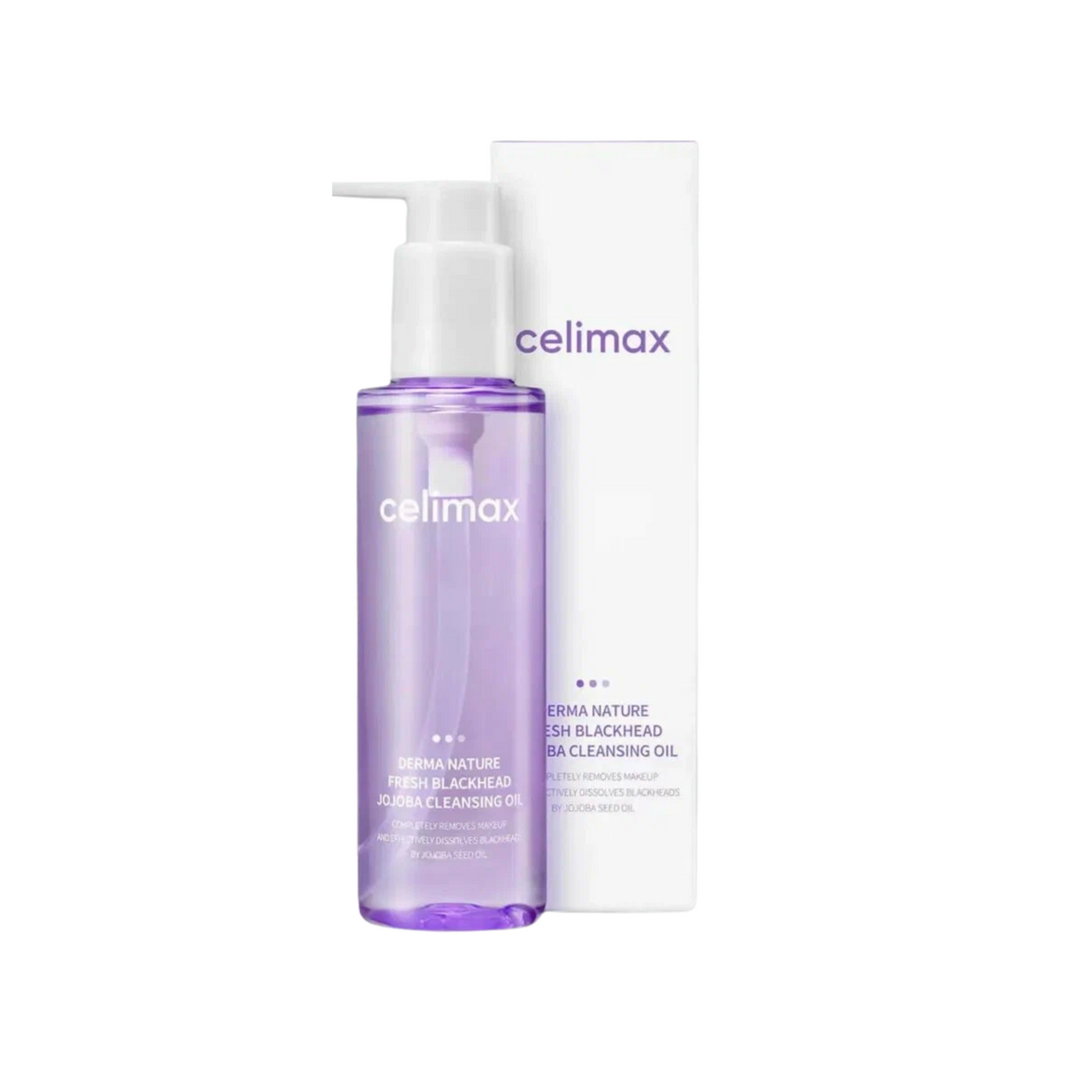Гидрофильное масло Celimax Derma Nature Fresh Blackhead Jojoba Cleansing Oil / 150 мл