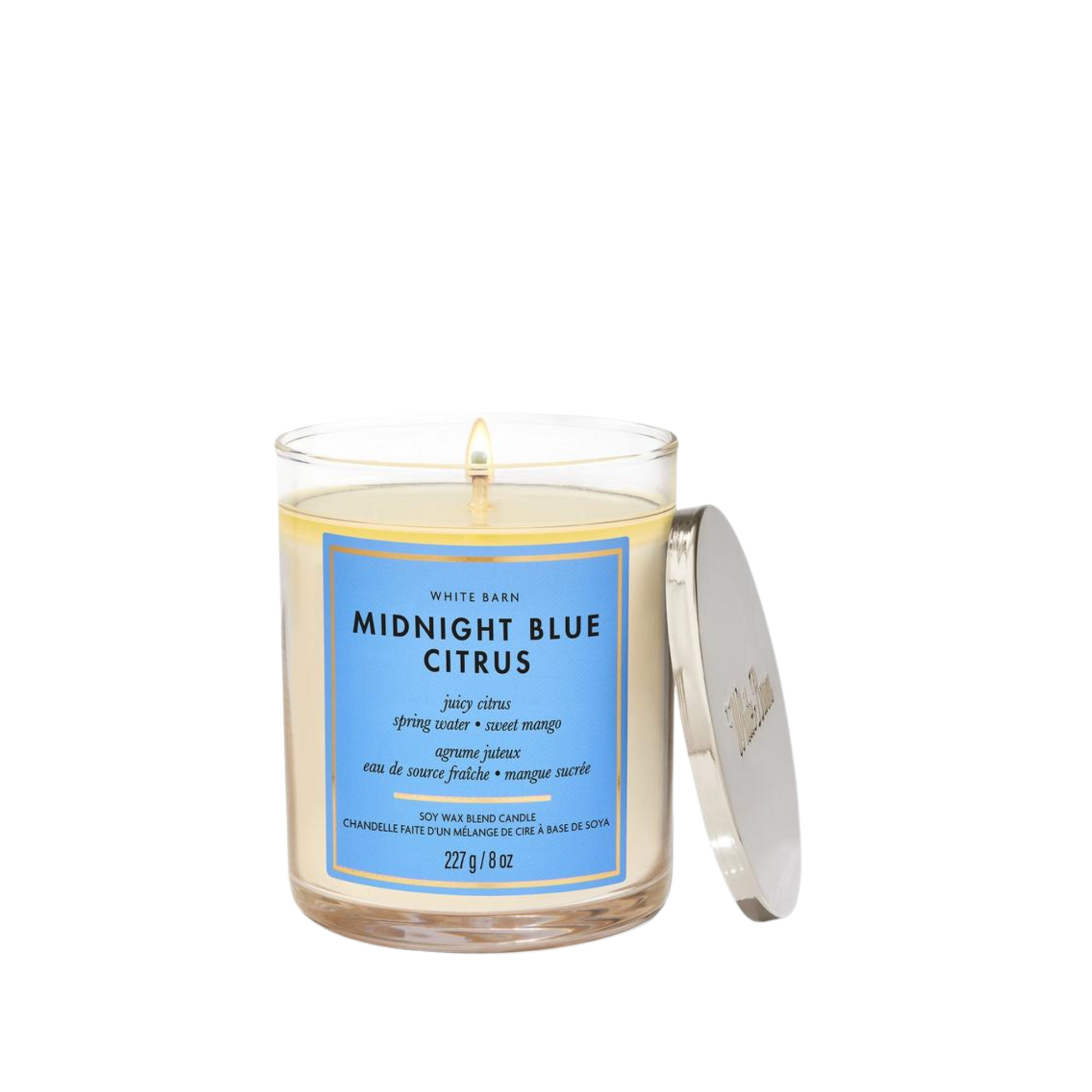 Ароматическая свеча Bath & Body Works MIDNIGHT BLUE CITRUS Bath and body works