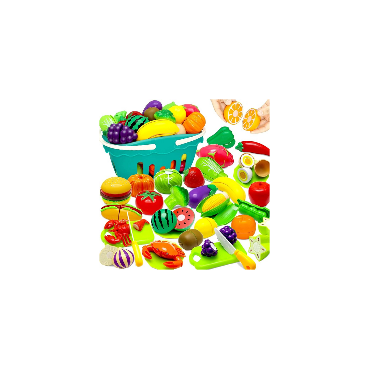 Cutting Play Food Toy for Kids Kitchen Set