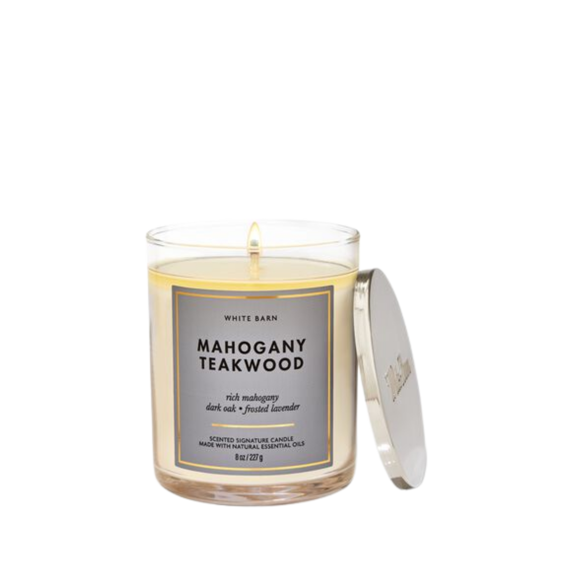 Ароматическая свеча Bath & Body Works MAHOGANY TEAKWOOD Bath and body works