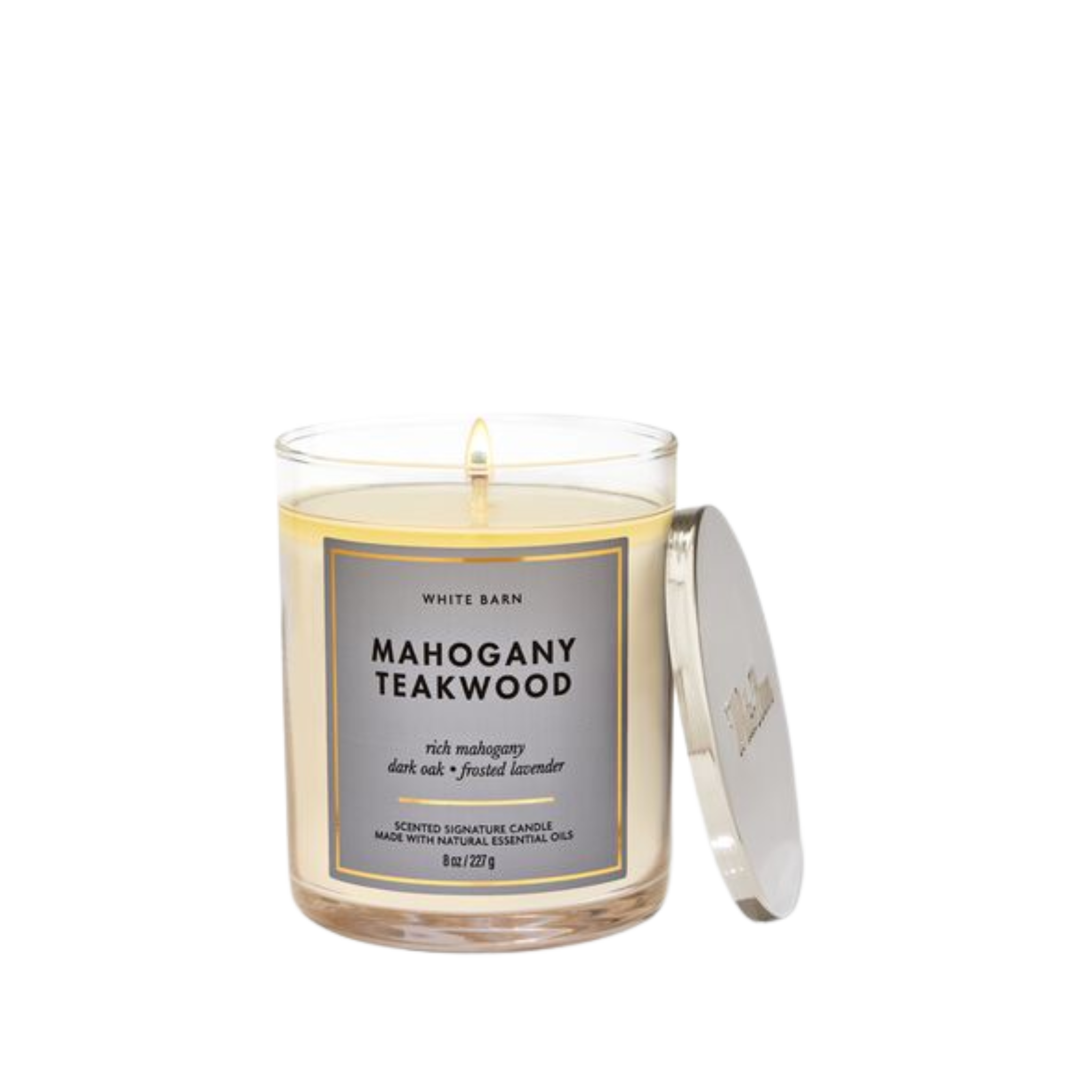 Ароматическая свеча Bath & Body Works MAHOGANY TEAKWOOD Bath and body works