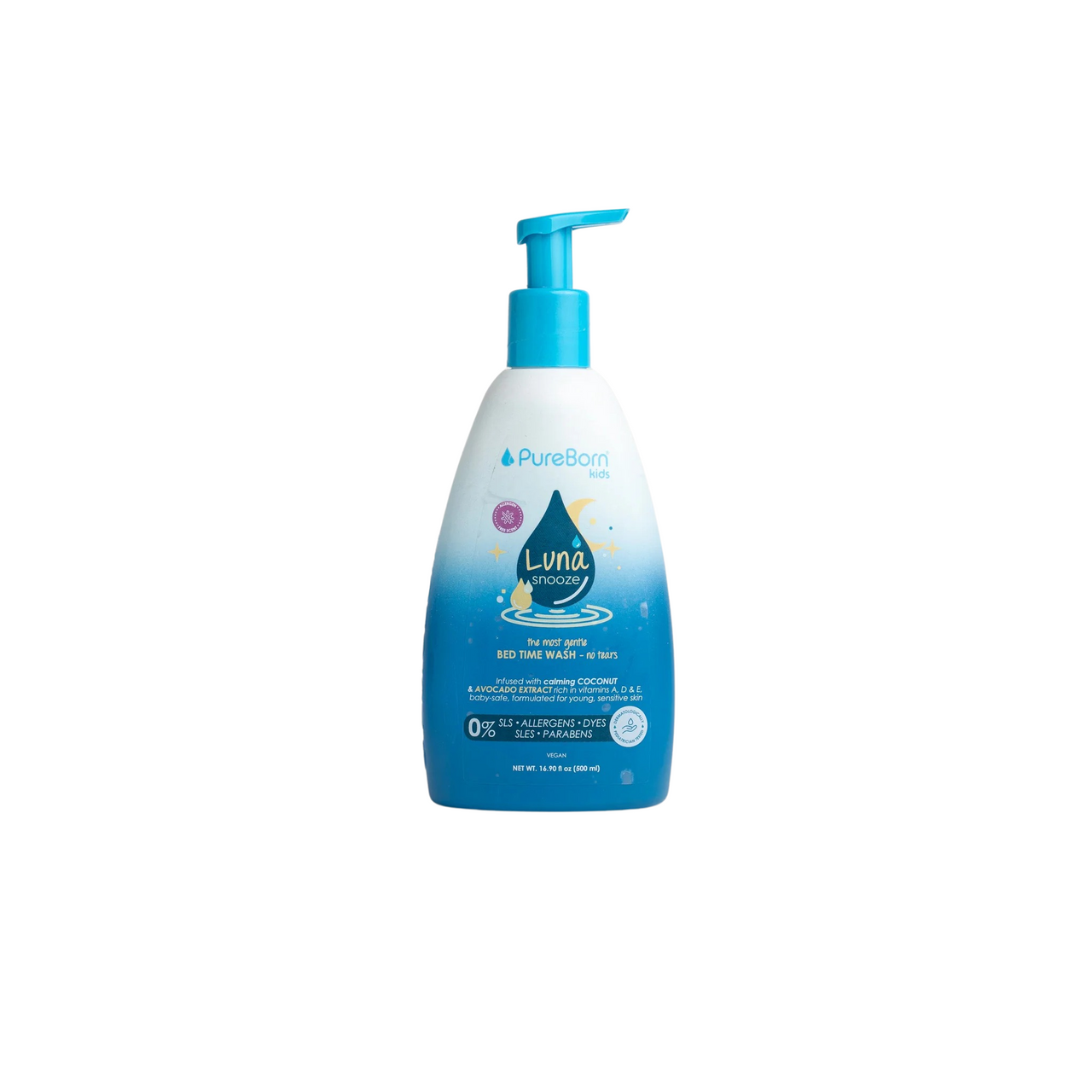 PUREBORN SKIN CARE KIDS LUNA SNOOZE BED TIME WASH