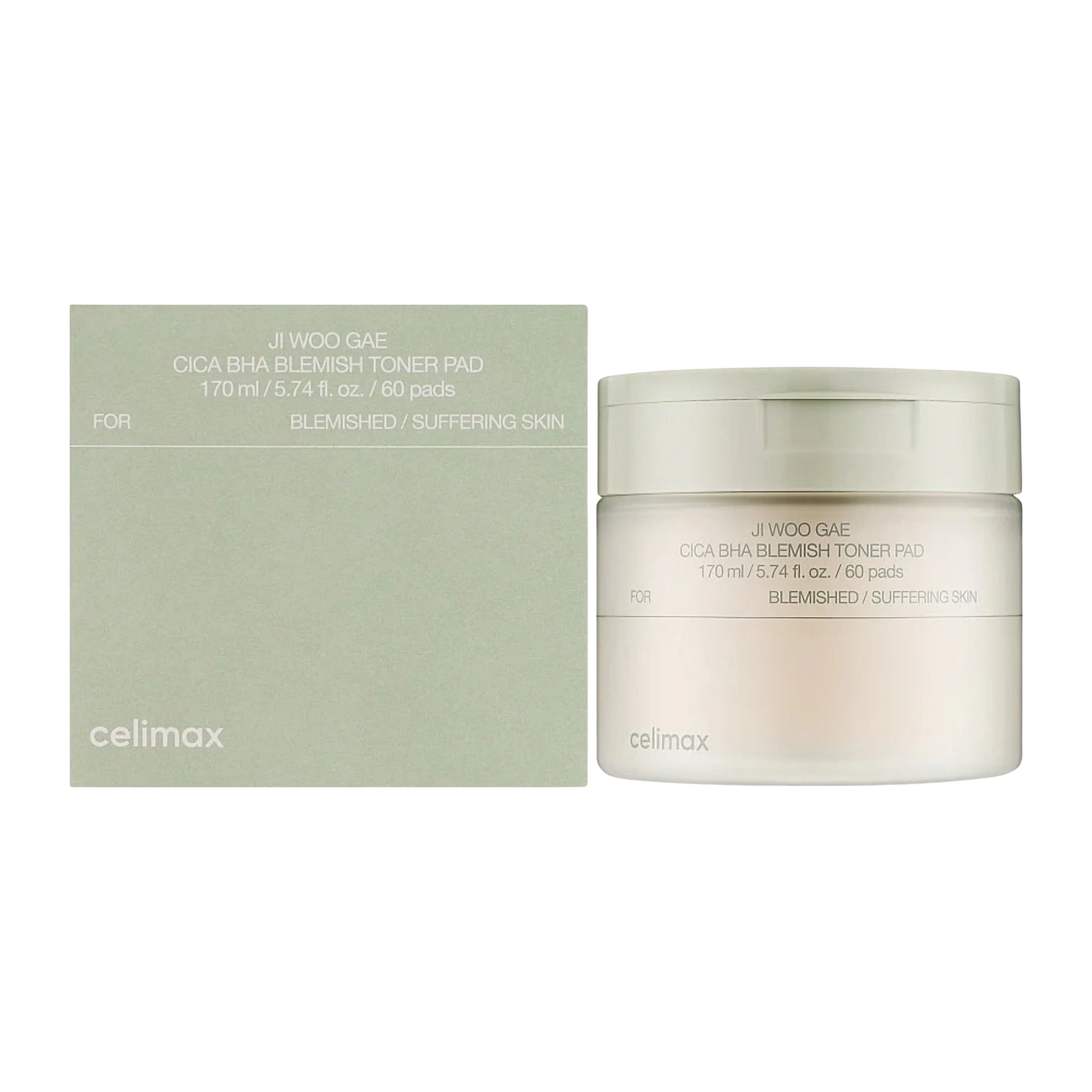 Пэды/Celimax Ji Woo Gae Cica BHA Blemish Toner Pad Findy Uzbekistan