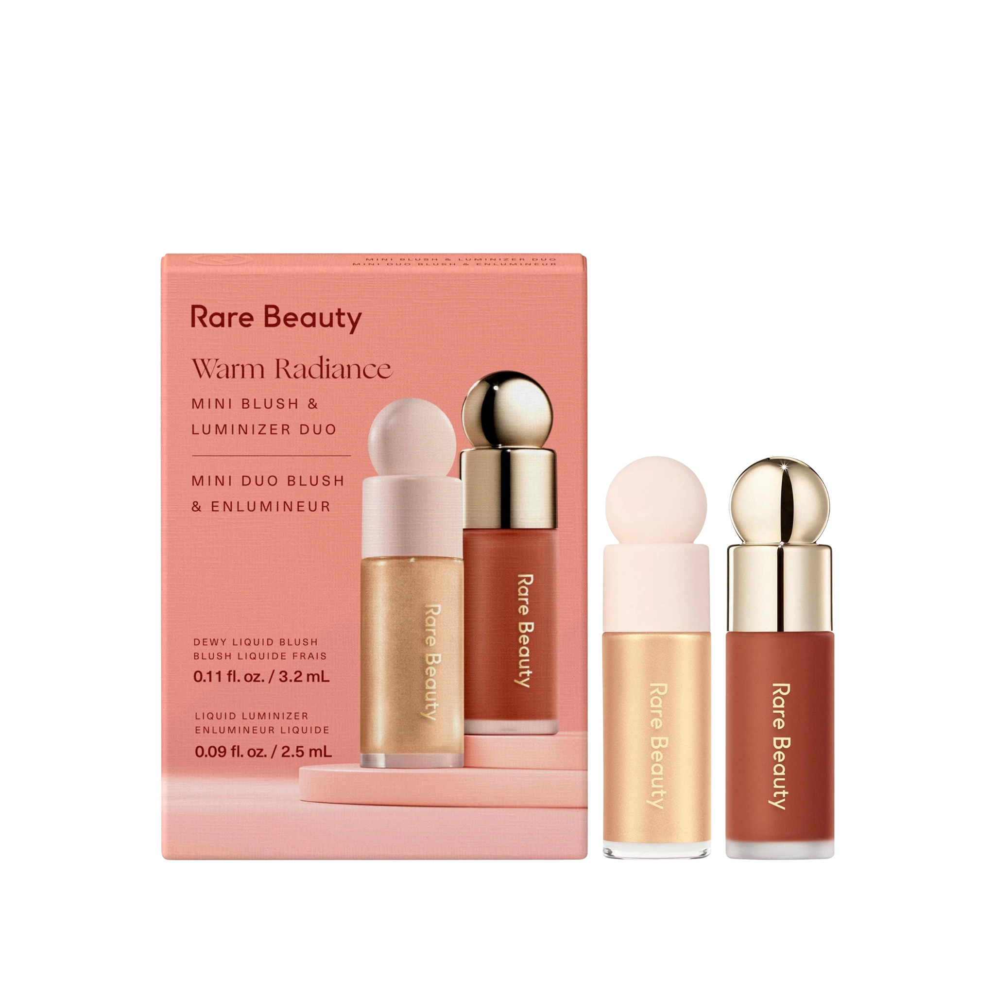 Мини набор Mini Warm Radiance Blush & Luminizer Duo Makeup Gift Set Findy Uzbekistan