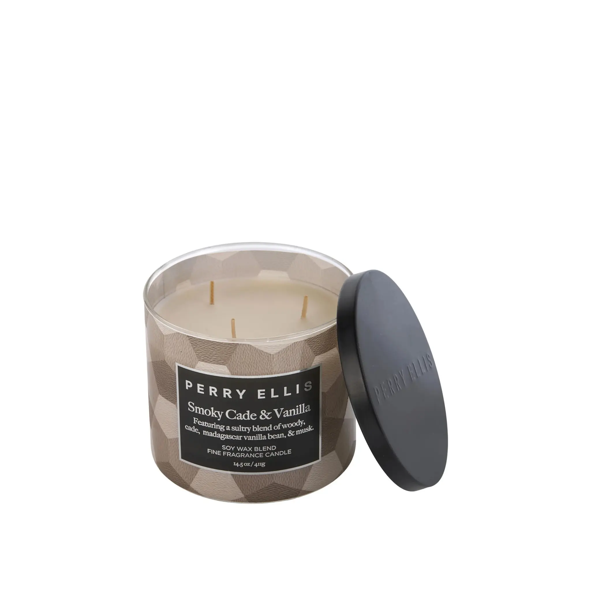 Perry Ellis Smoky Cade & Vanilla candle Perry Ellis