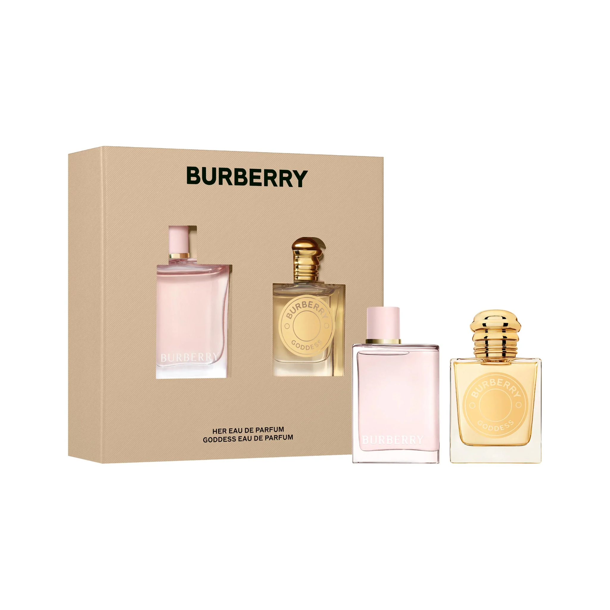 BURBERRY Mini Her & Goddess Perfume Duo Set