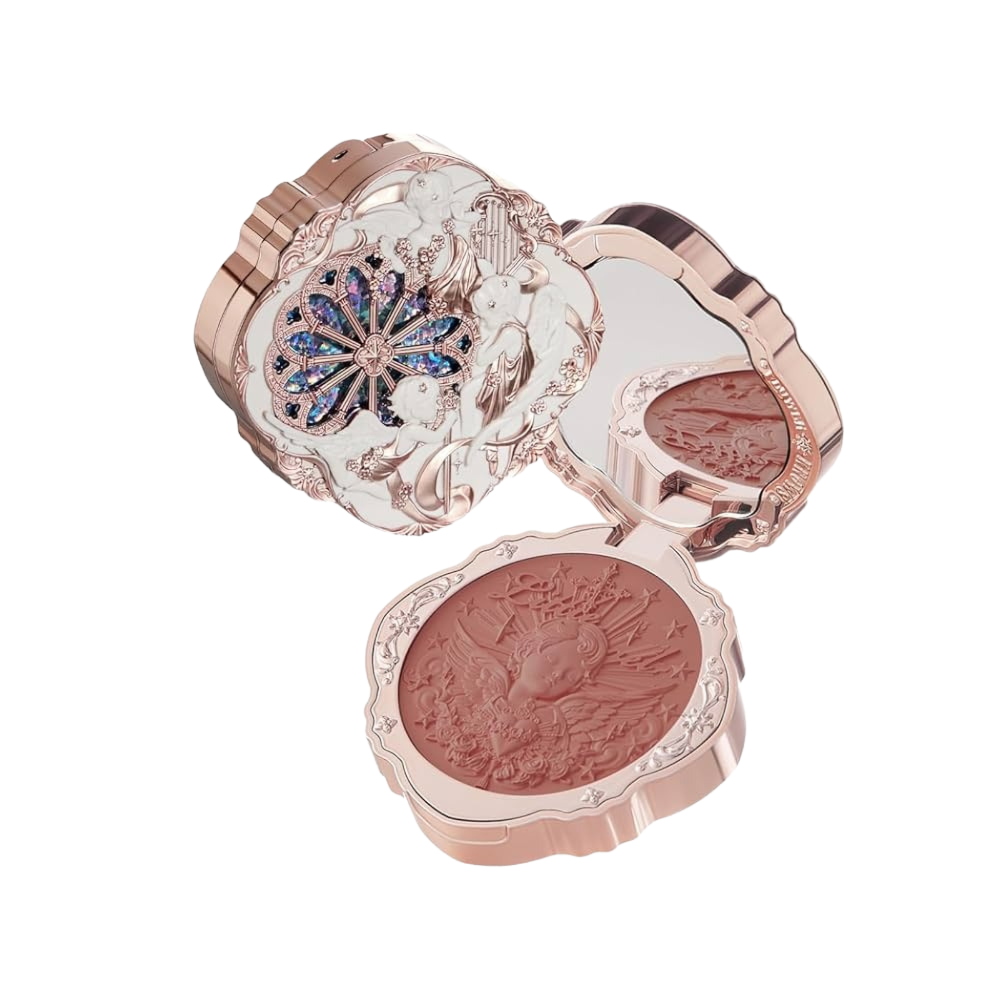 Кремовые румяна Flower Knows Little Angel Cream Blush / 01 Flaming Heart