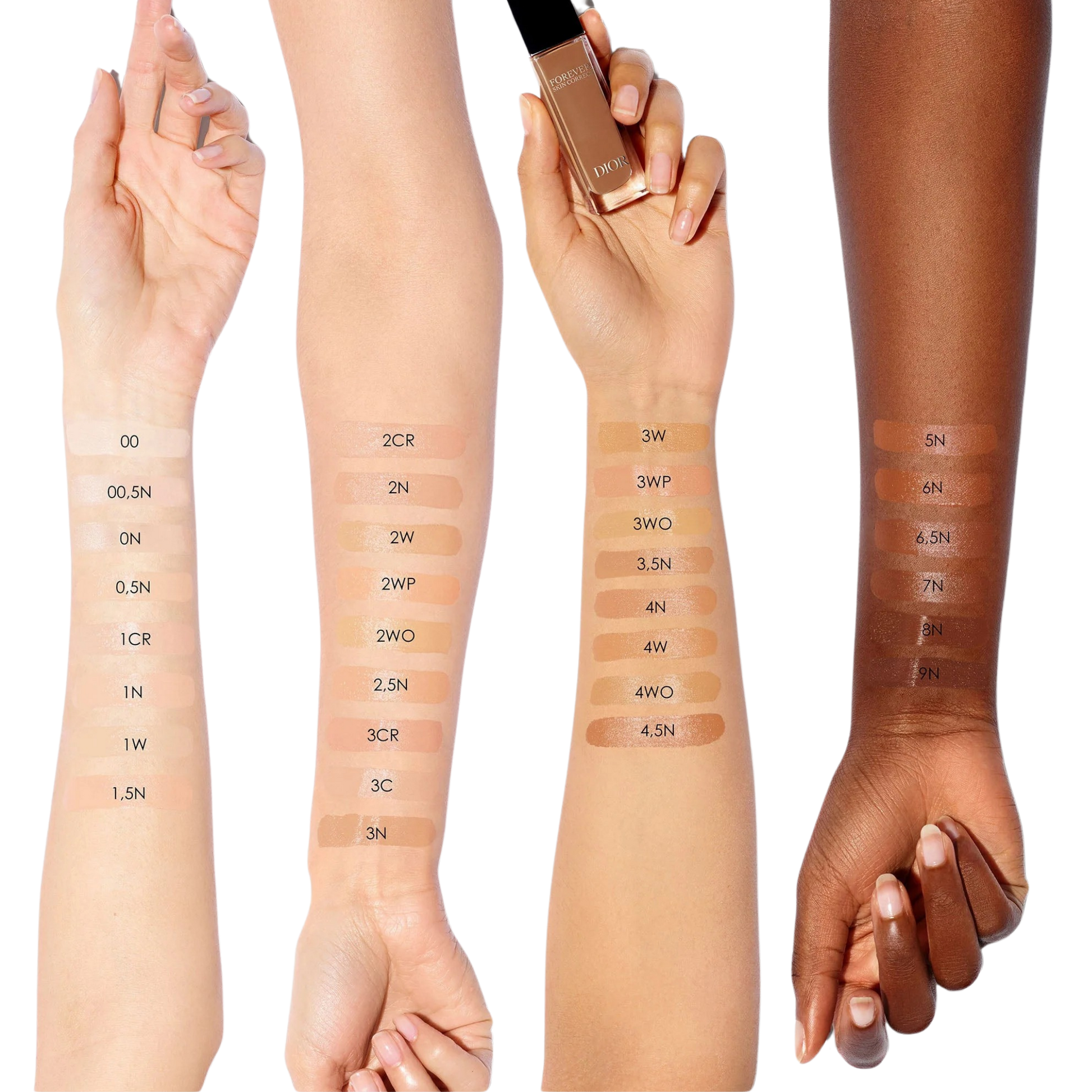 Консилер Dior - Forever Skin Correct Full-Coverage Concealer / 0,5 Neutral Findy Uzbekistan