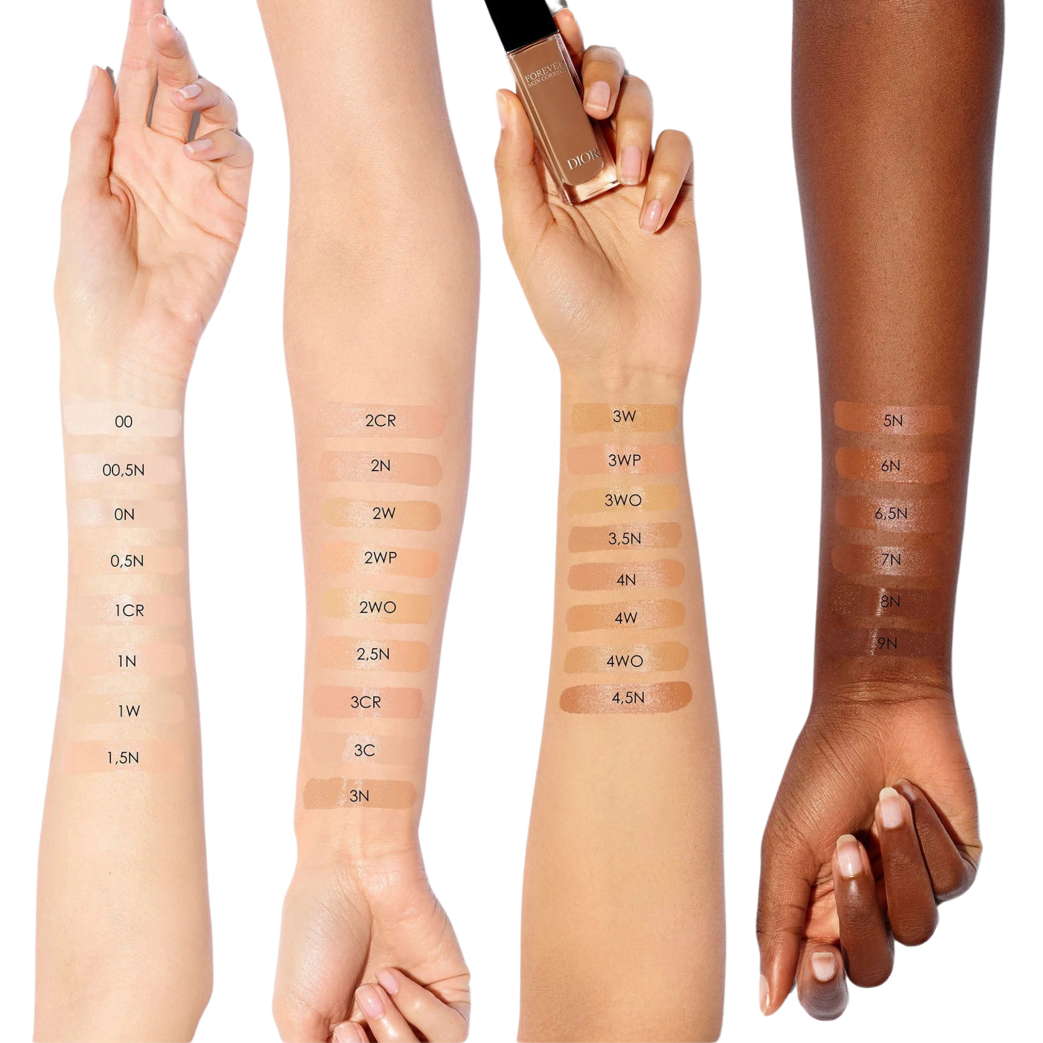 Консилер Dior - Forever Skin Correct Full-Coverage Concealer / 0,5 Neutral Findy Uzbekistan