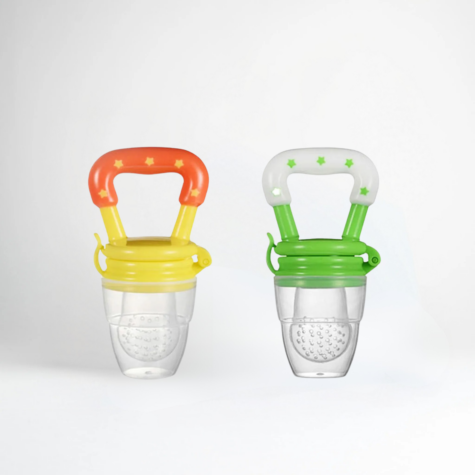 2 Pack Silicone Fruit Teethers for Babies