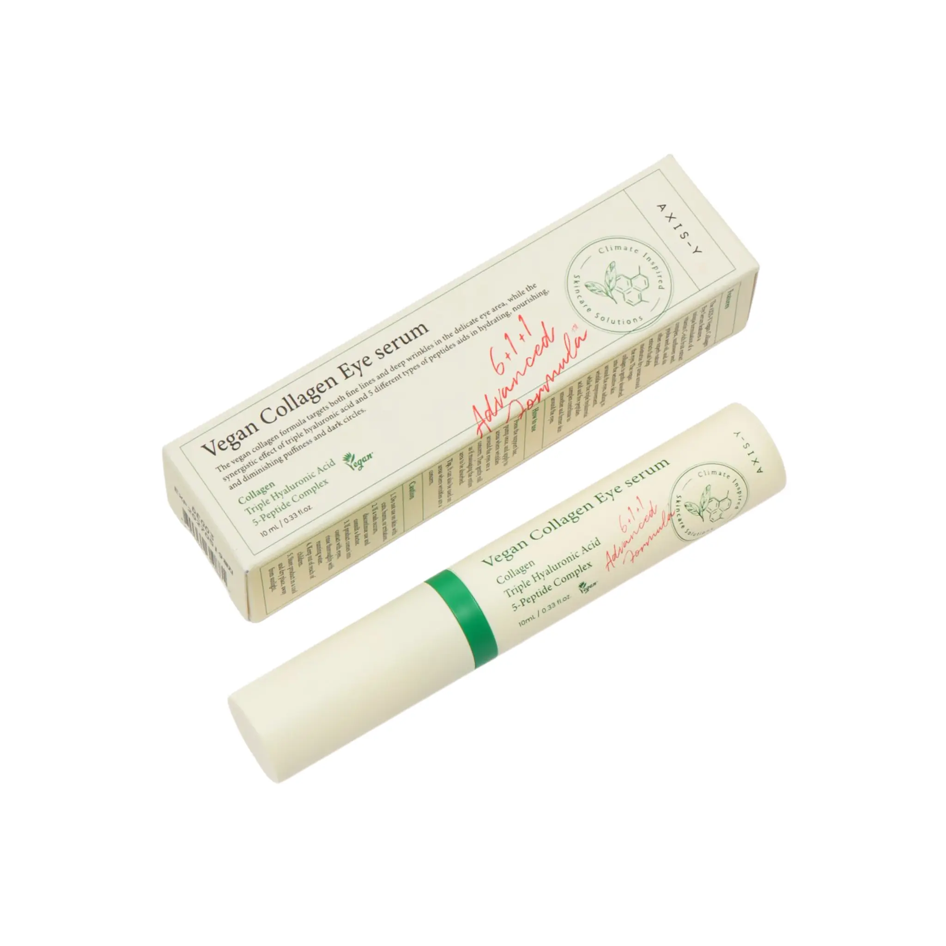 Сыворотка для глаз Axis-Y Vegan Collagen Eye Serum / 10 мл Axis-Y