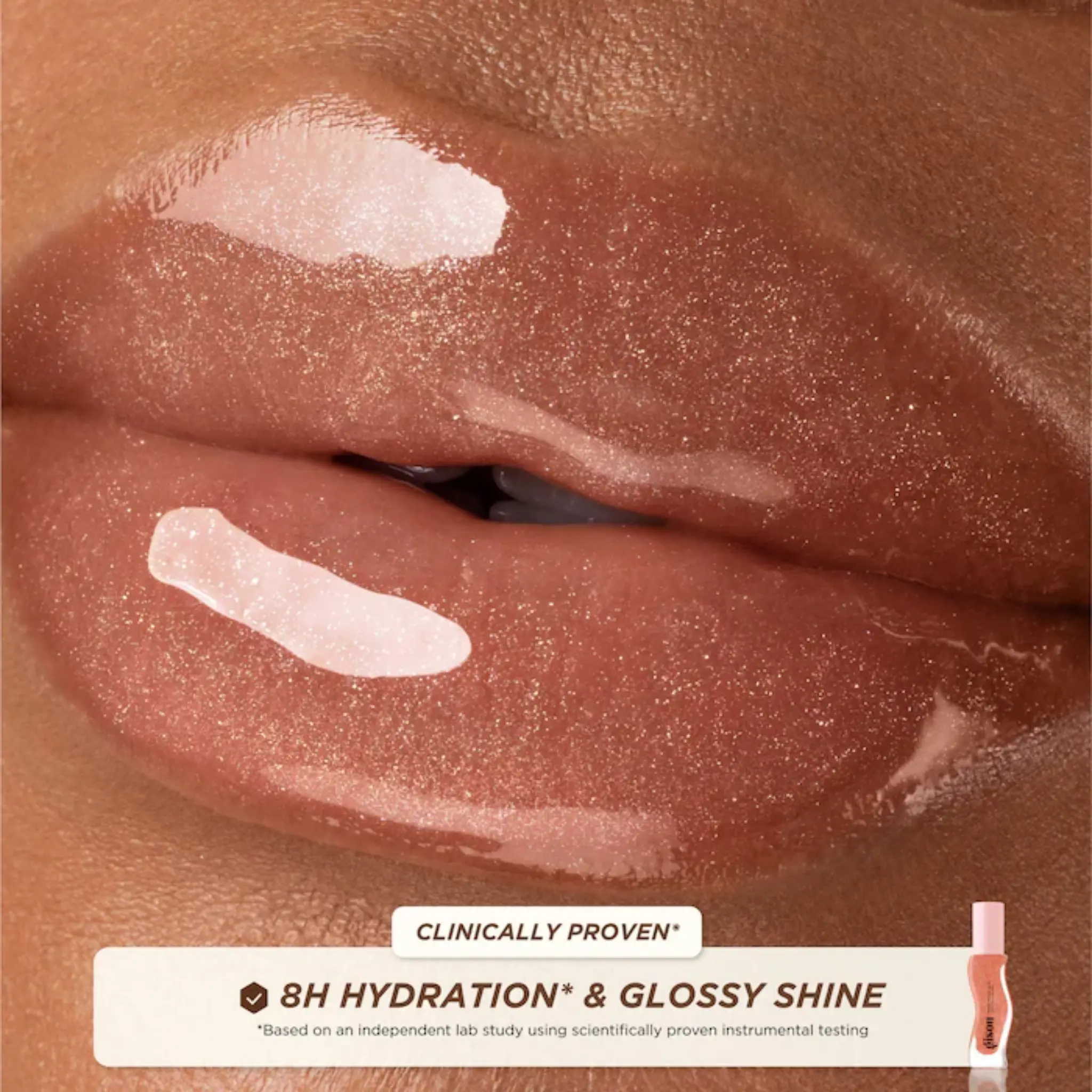 Набор масел для губ и волос Gisou Glossy & Glazed Hair & Lip Oil Gift Set Gisou