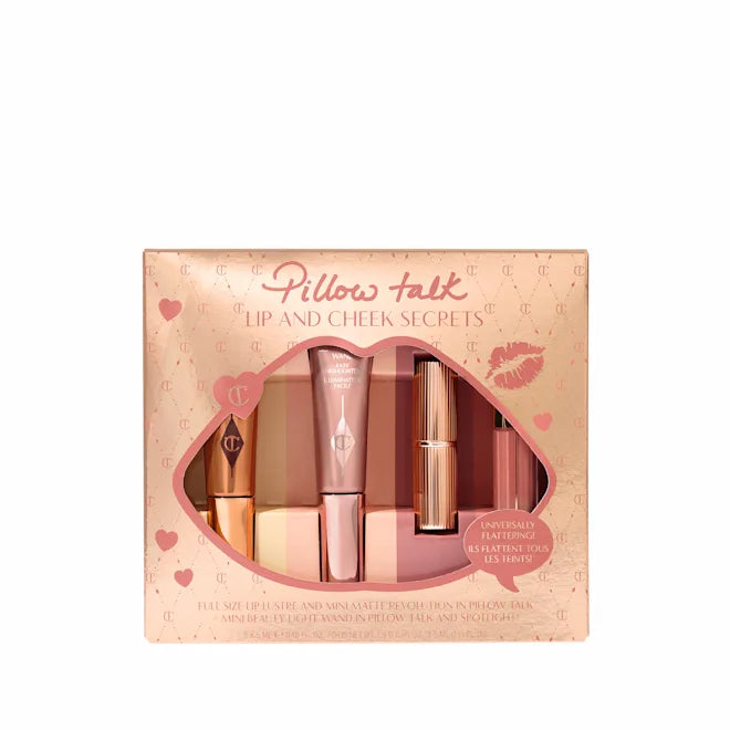 Набор Charlotte Tilbury Pillow Talk Lip & Cheek Secrets / оттенок Pillow Talk