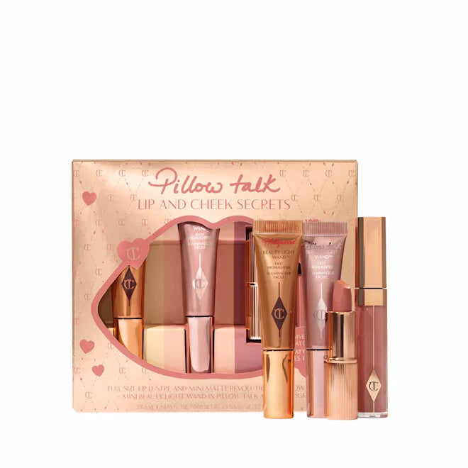 Набор Charlotte Tilbury Pillow Talk Lip & Cheek Secrets / оттенок Pillow Talk