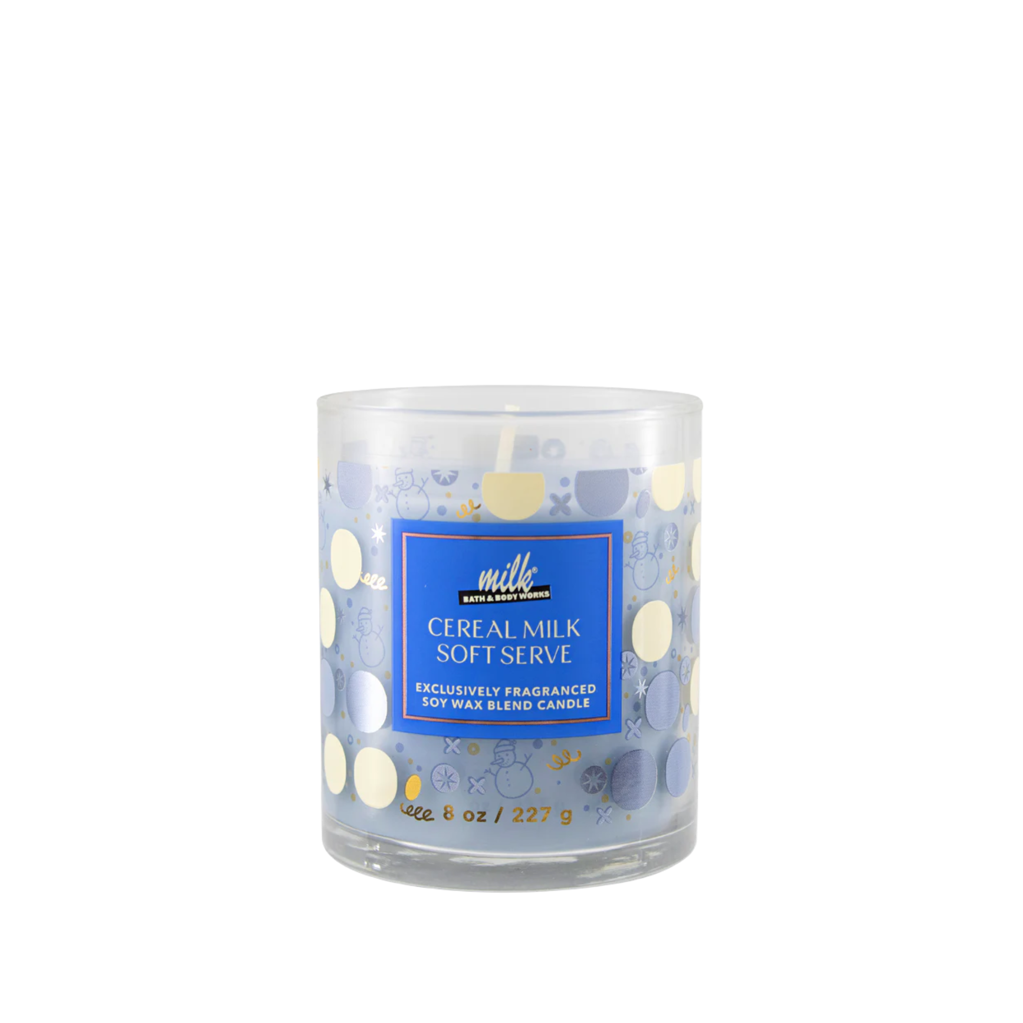 Ароматическая свеча Bath & Body Works CEREAL MILK SOFT SERVE Bath and body works