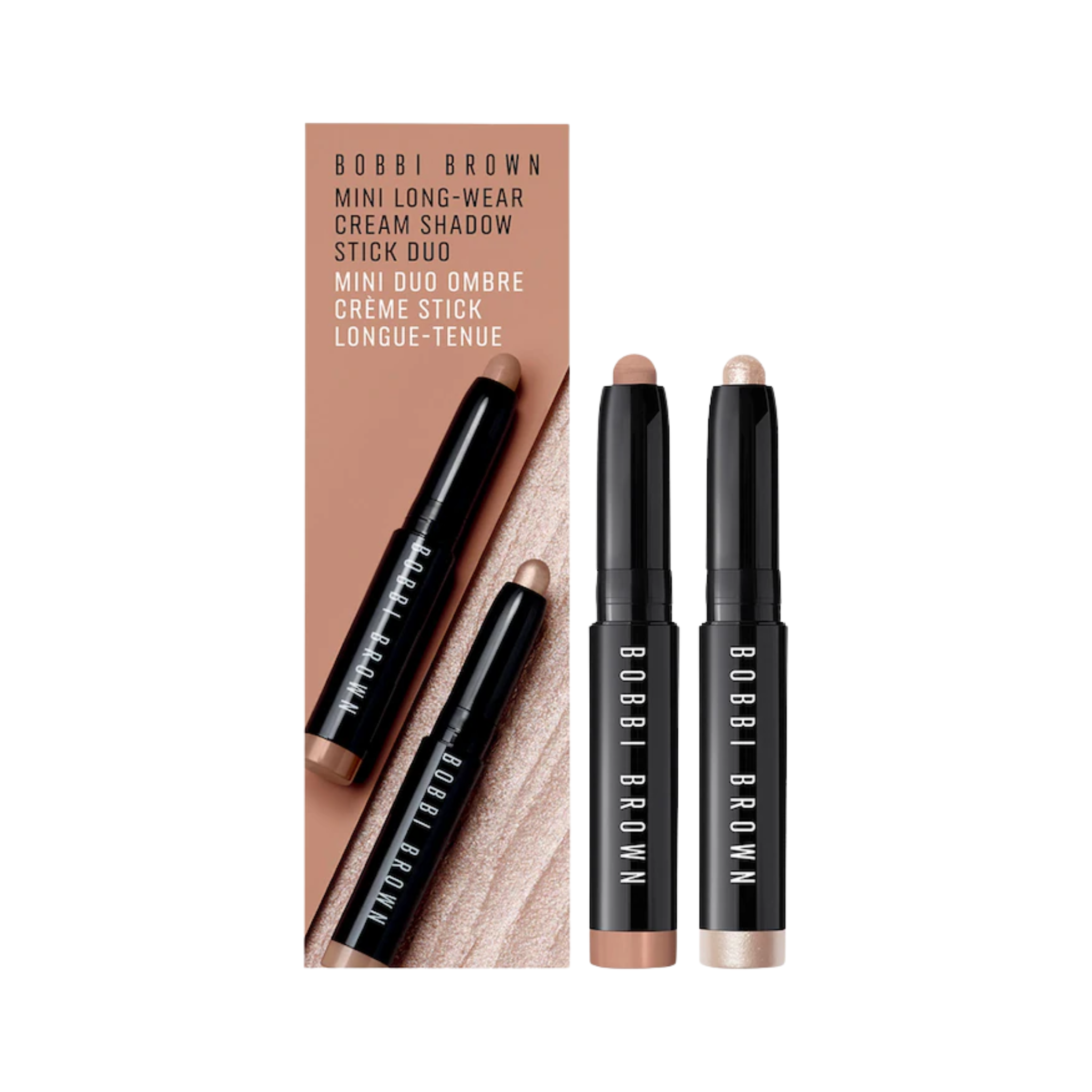 Набор теней Bobbi Brown Mini Long-Wear Waterproof Cream Eyeshadow Stick Set / mini size