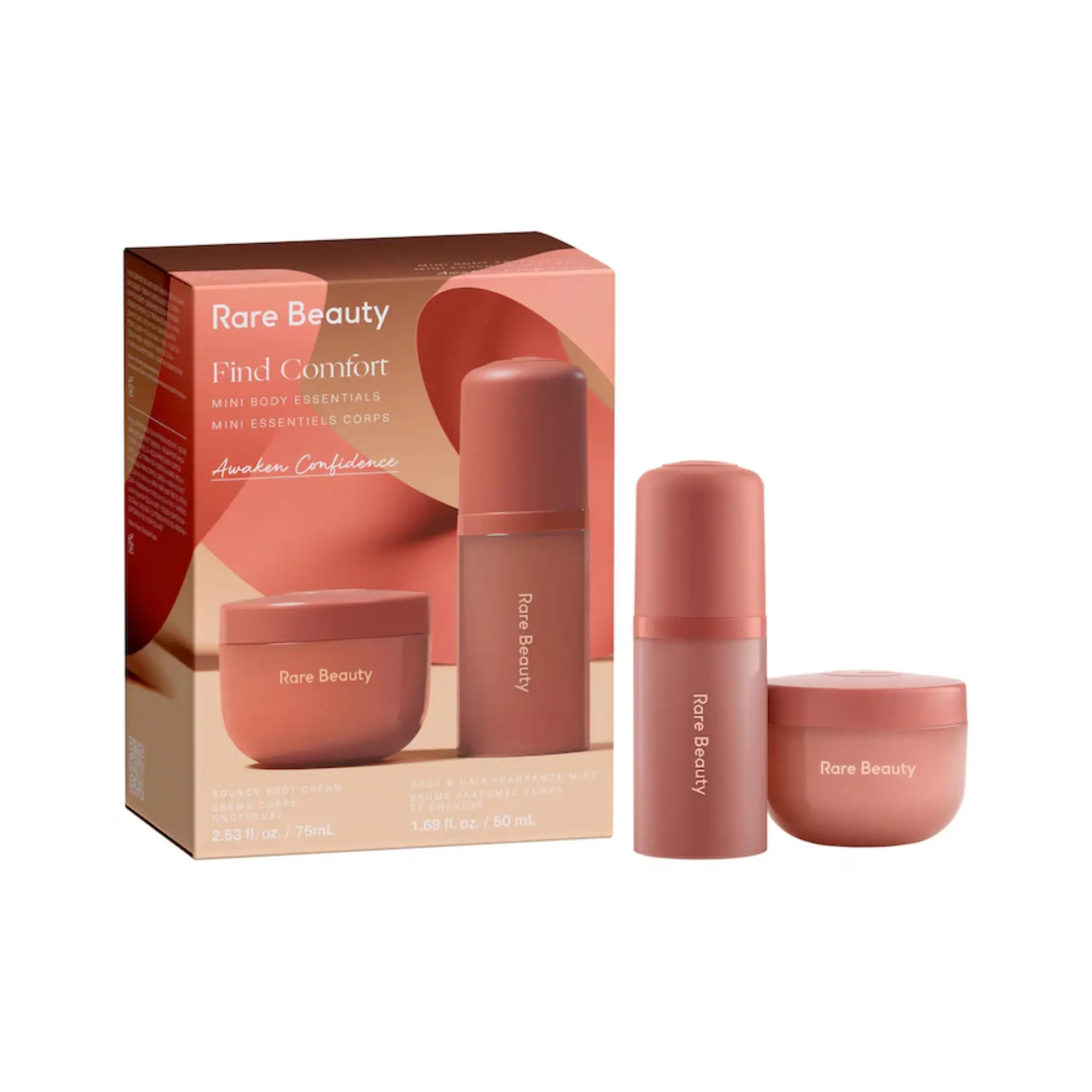 Набор Rare Beauty Find Comfort Awaken Confidence / 2 х мини-формат (75 мл + 40 мл) Rare Beauty