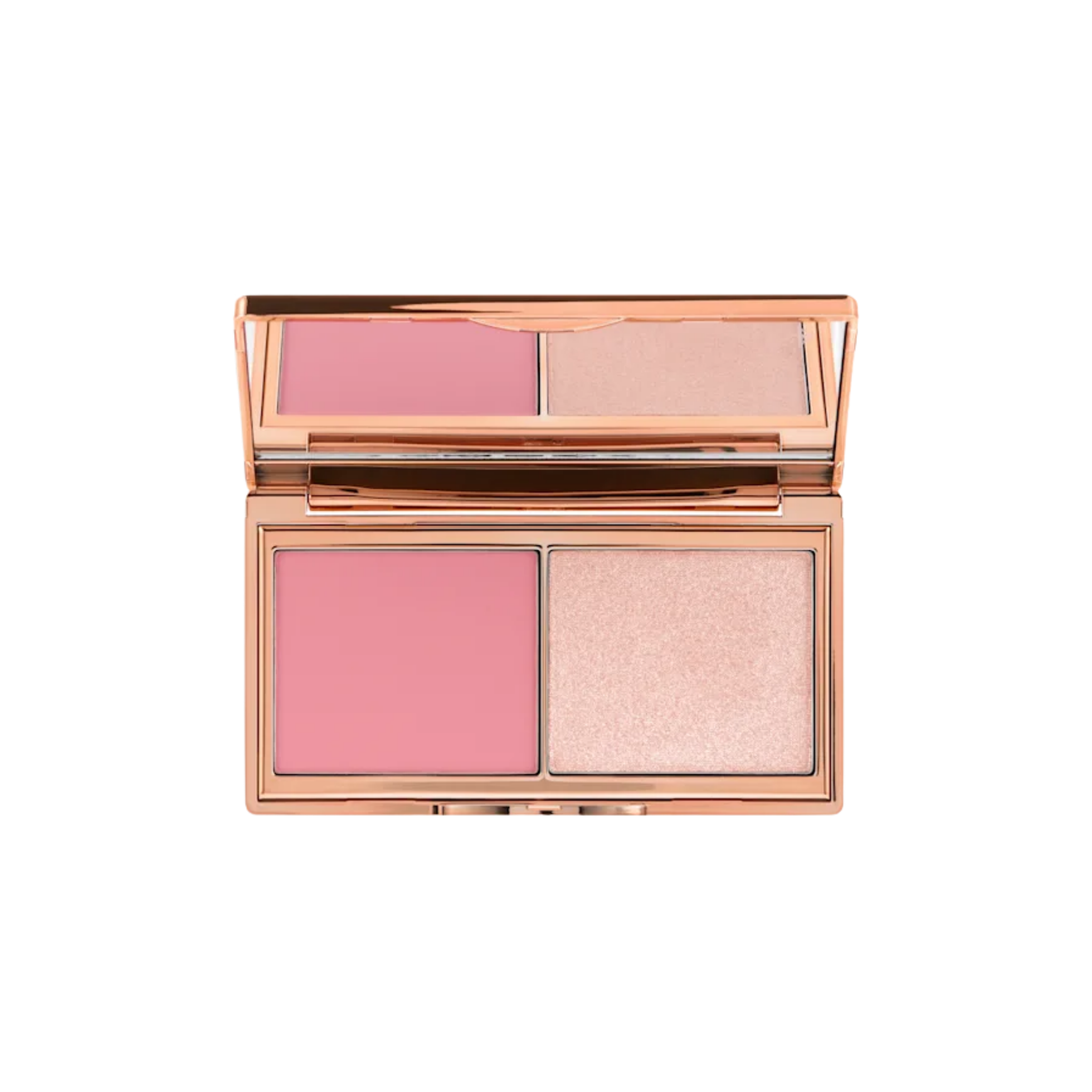 Палетка для лица Charlotte Tilbury — Mini Hollywood Blush & Glow Palette / Fair-Medium Findy Uzbekistan