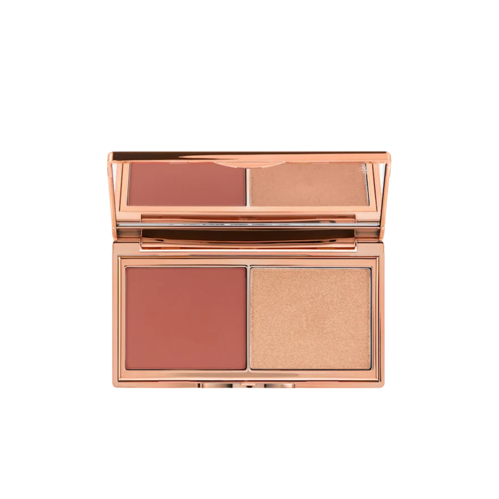 Палетка для лица Charlotte Tilbury — Mini Hollywood Blush & Glow Palette / Tan-Deep Dore-Foncé Findy Uzbekistan