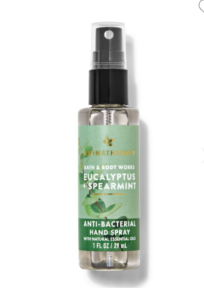 Eucolyptus speramint Hand Spray