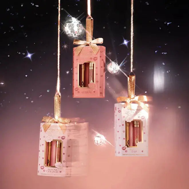 Набор для губ Charlotte Tilbury Mini Pillow Talk Glossy Lip Duos / оттенок Pillow Talk Medium Charlotte Tilbury