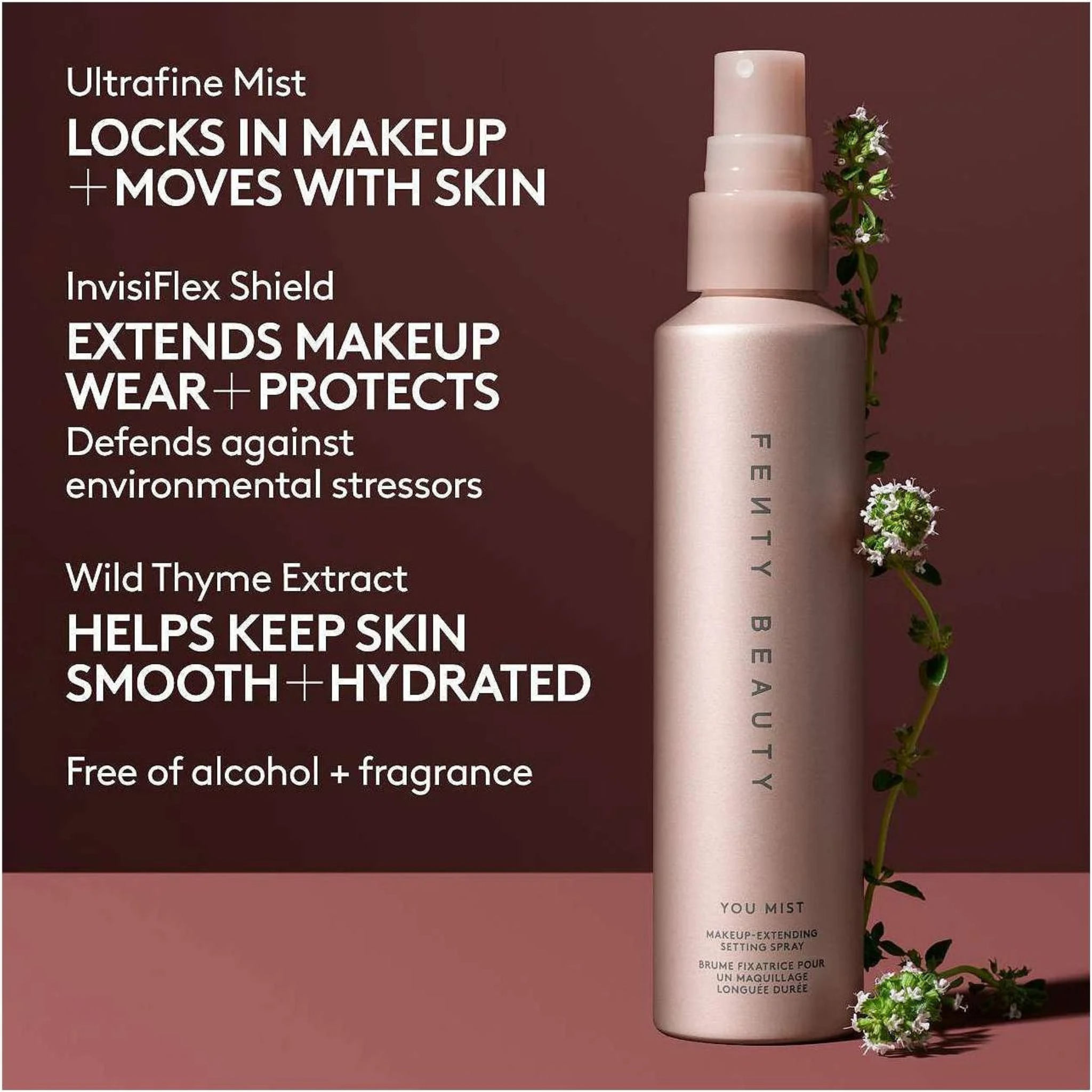Фиксирующий спрей Fenty Beauty You Mist Makeup-Extending / 100мл