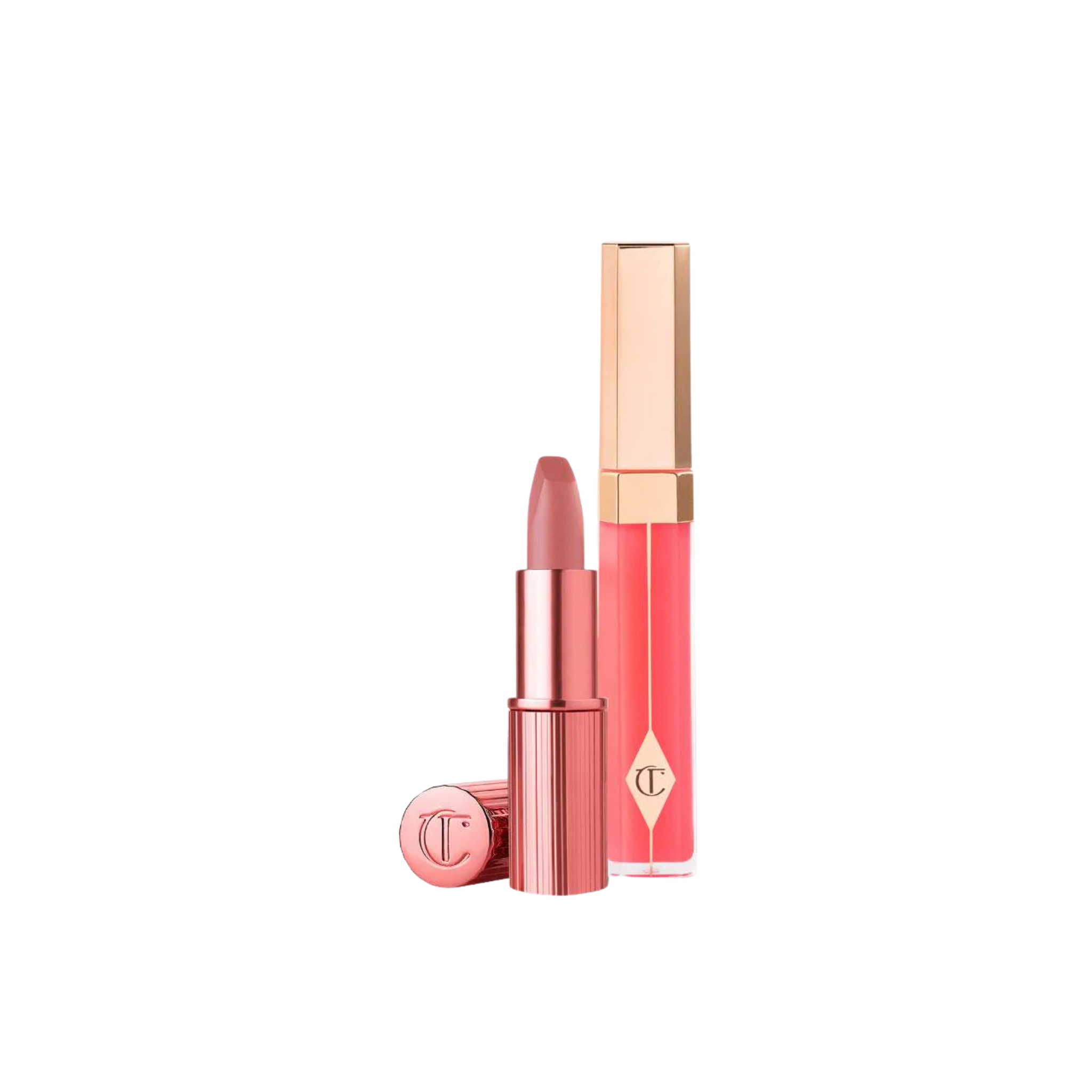 Набор - Charlotte Tilbury / K.I.S.S.I.N.G Lipstick and Lip Gloss Duos Findy Uzbekistan