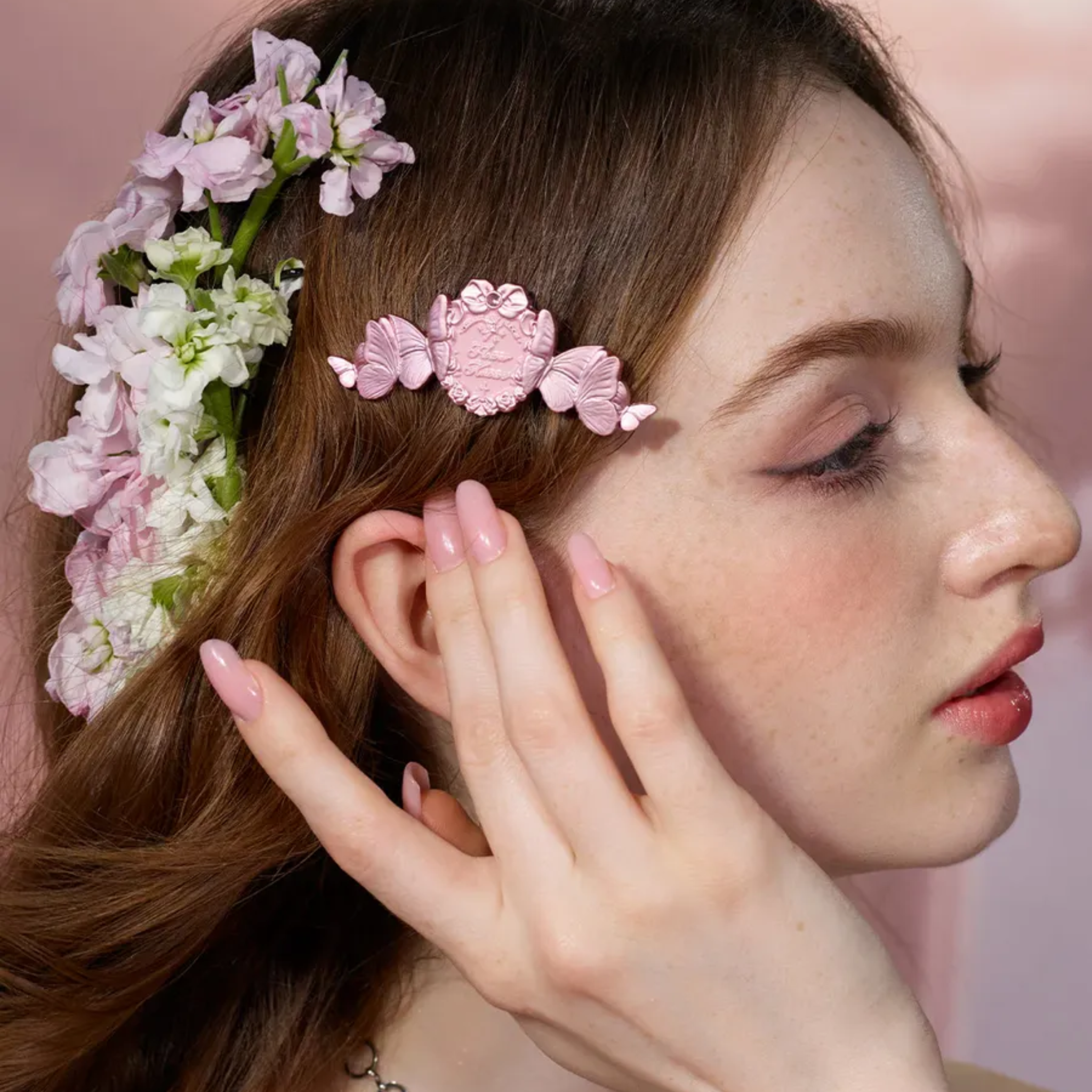 Заколка для волос Flower Knows Midsummer / Golden Butterfly