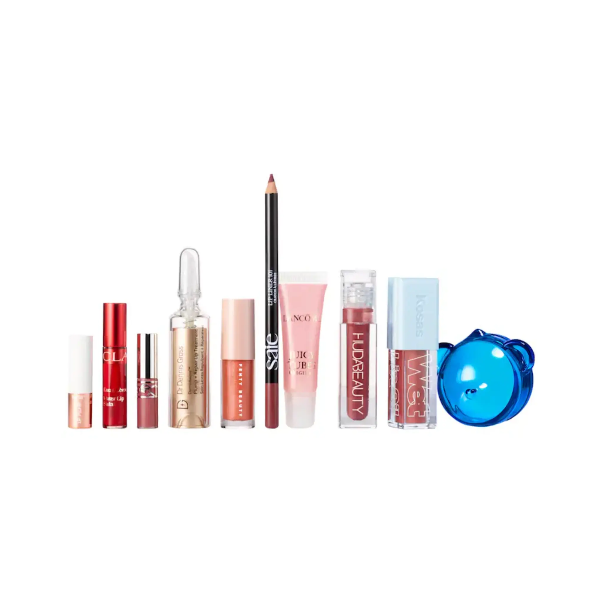 Набор для губ Sephora Favorites Holiday Lip Value Set / 10 предметов / Лимитка Sephora