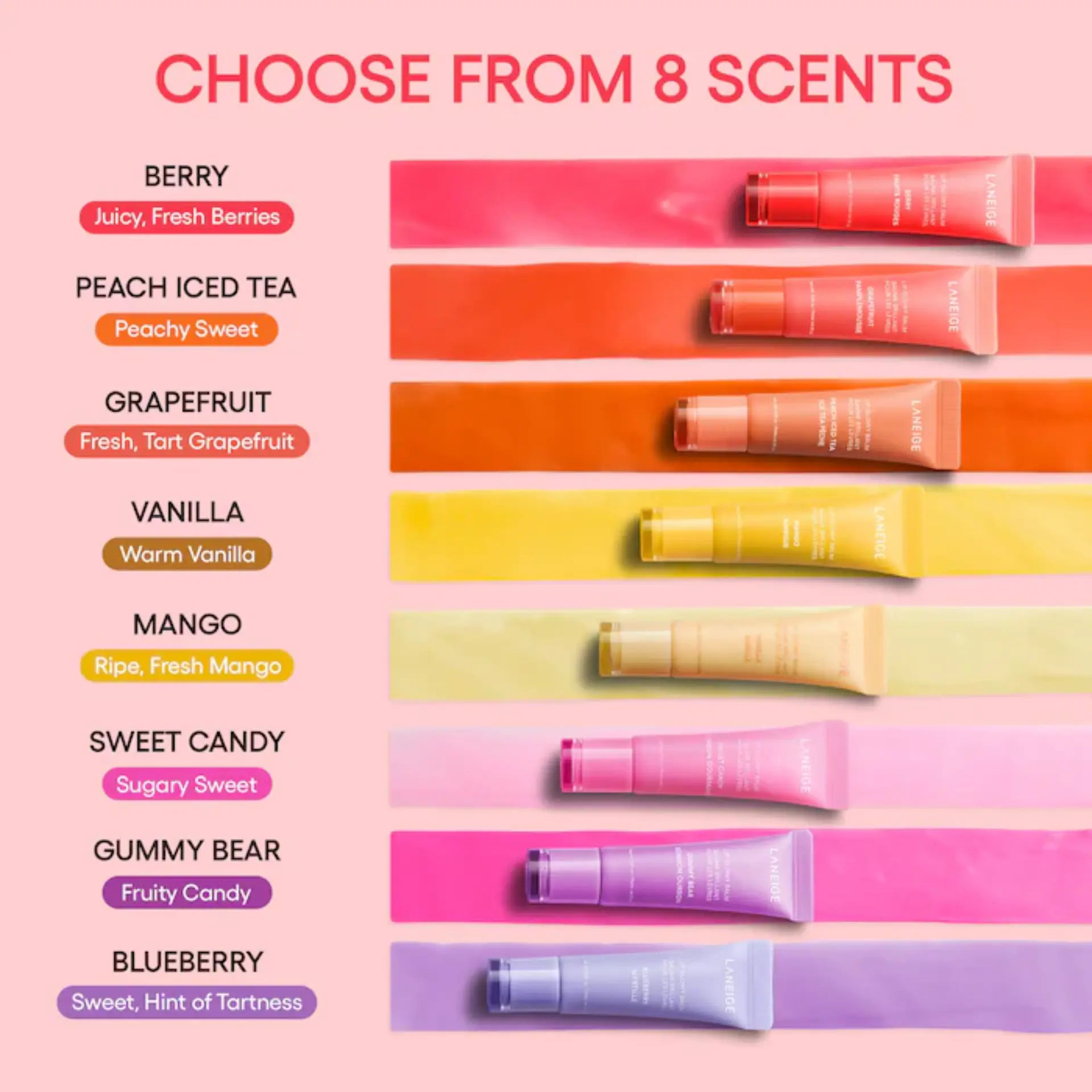 Бальзам для губ от LANEIGE Lip Glowy Lightweight Hydration Balm with Shea Butter LANEIGE