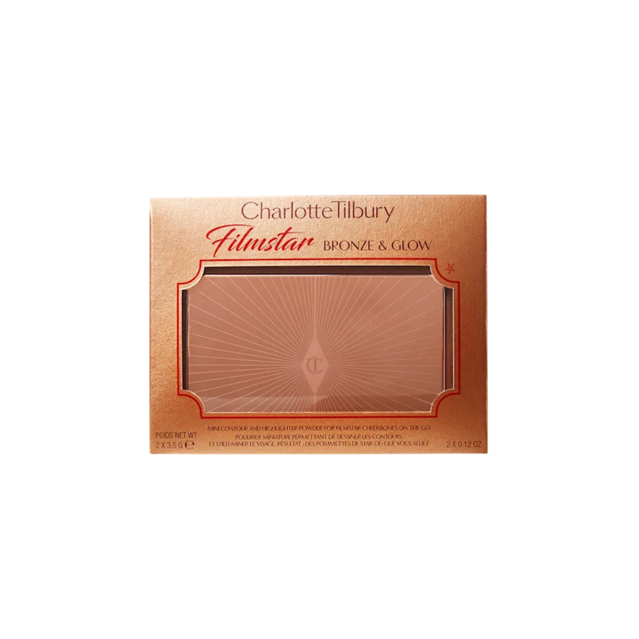Палетка для лица Charlotte Tilbury — Mini Filmstar Bronze and Glow / Light to Medium Findy Uzbekistan
