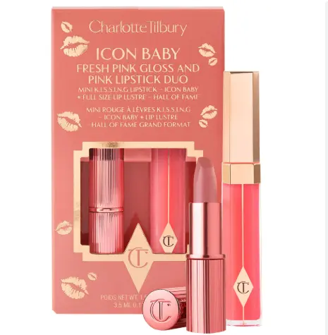 Набор от Charlotte Tilbury / K.I.S.S.I.N.G Lipstick and Lip Gloss Duos Charlotte Tilbury