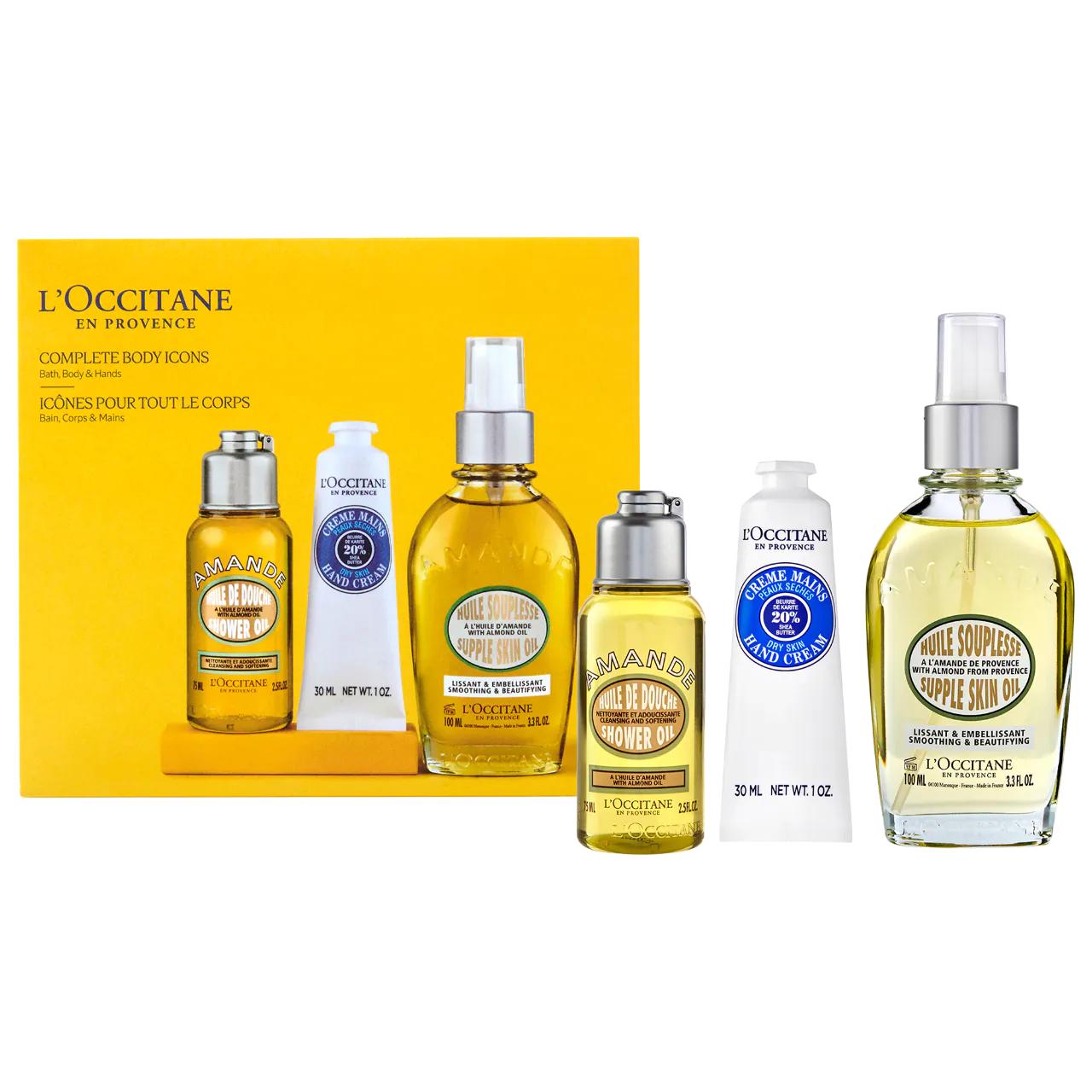 Набор L’Occitane Complete Body Icons Kit Gift Set / для всех типов кожи