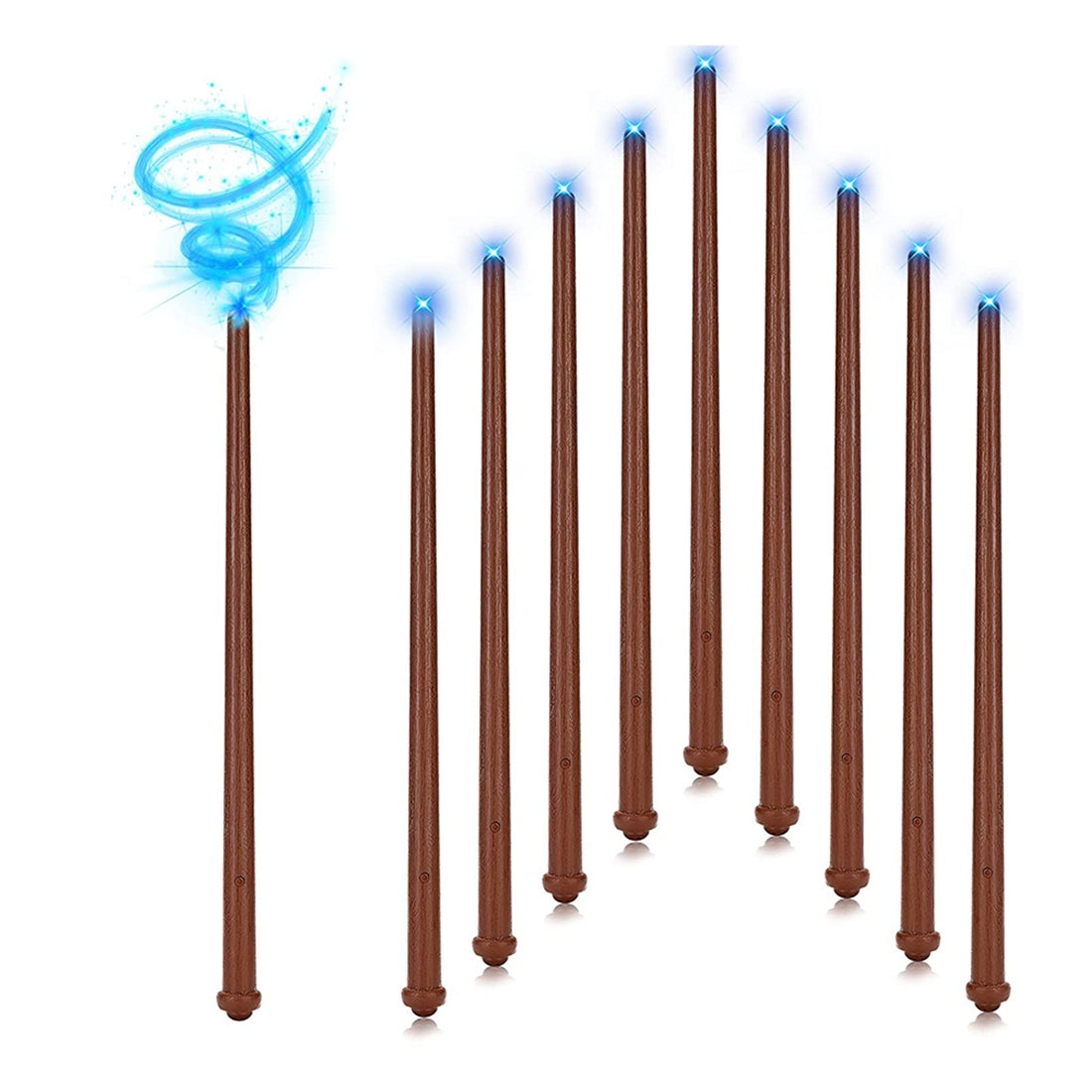 Magic Light and Sound Toy Wizard Witch Wands