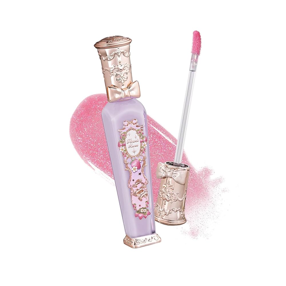 Блеск для губ Flower Knows Violet Strawberry Rococo Glowy / Berry Bomb