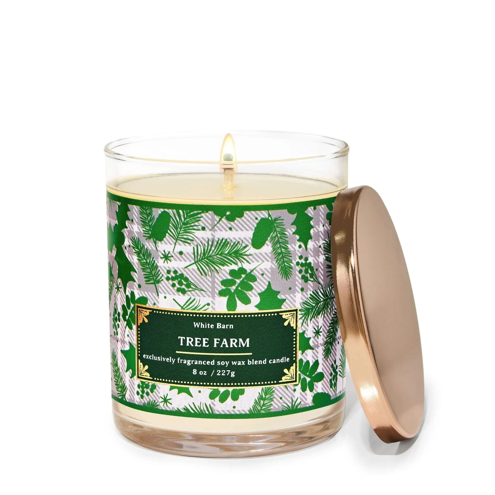 Ароматическая свеча Bath & Body Works Tree Farm / Single Wick Candle Bath and body works