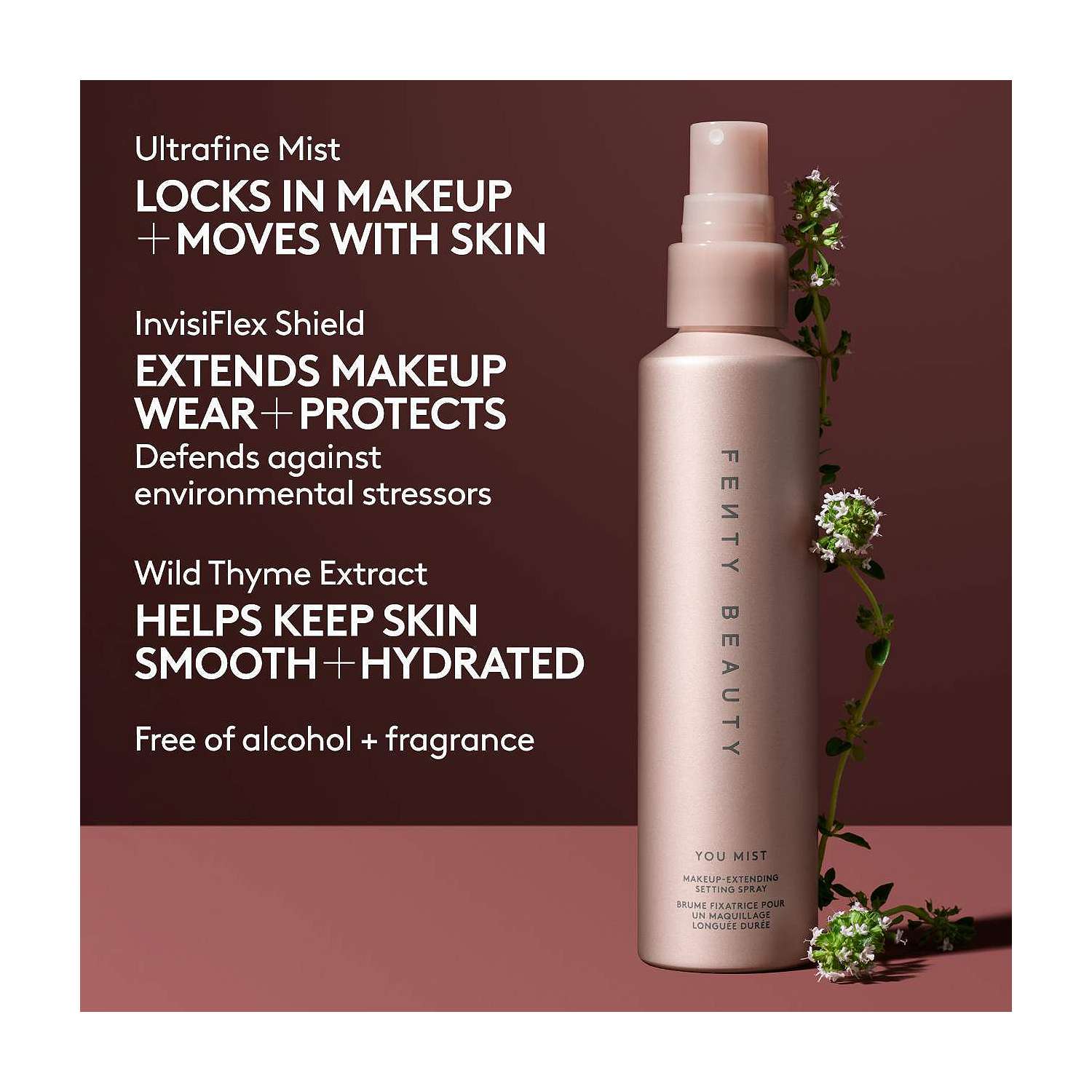 Фиксирующий спрей Fenty Beauty You Mist Makeup-Extending / 100мл
