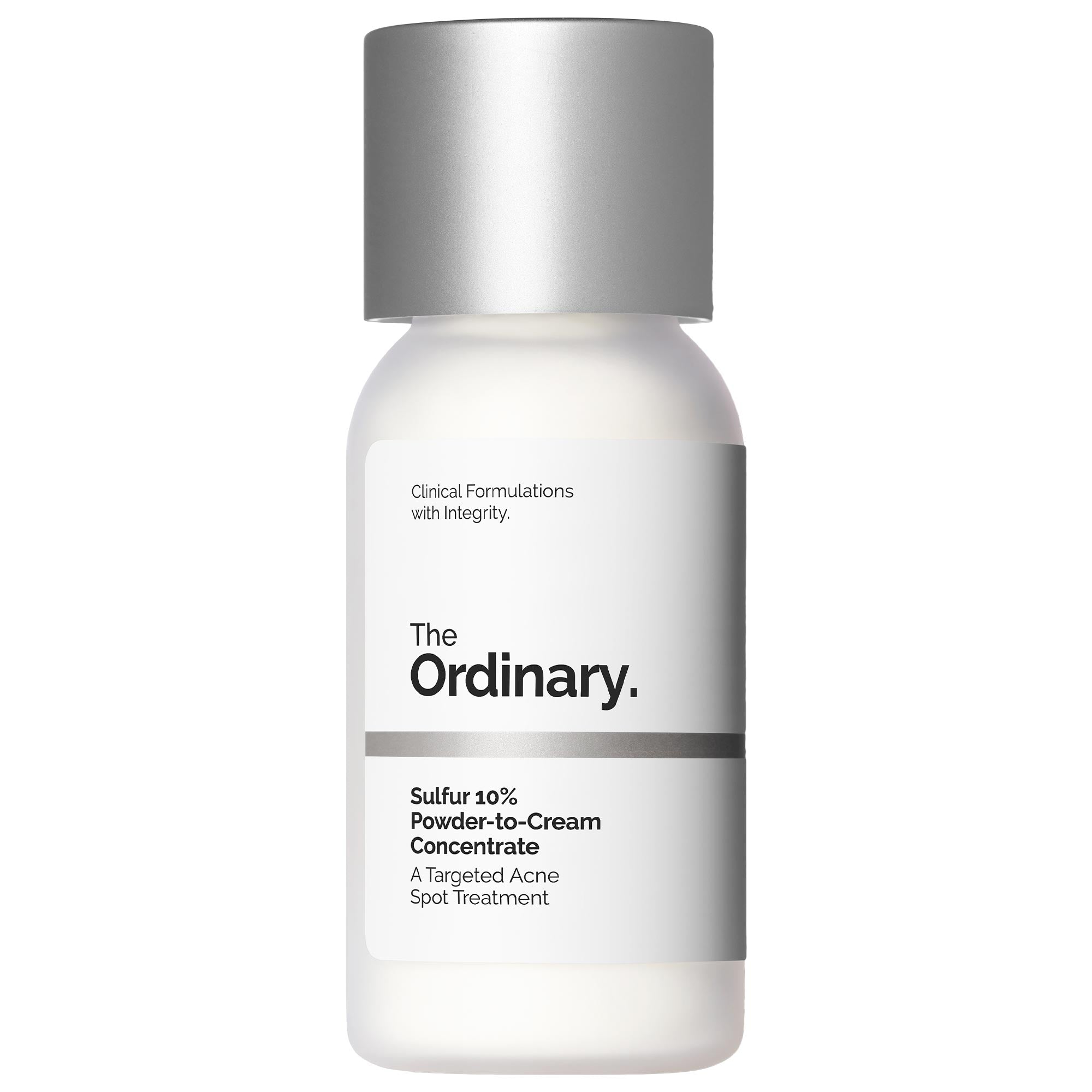 Средство от акне The Ordinary Sulfur 10% Powder-to-Cream / 5 г / с серой / Точечный