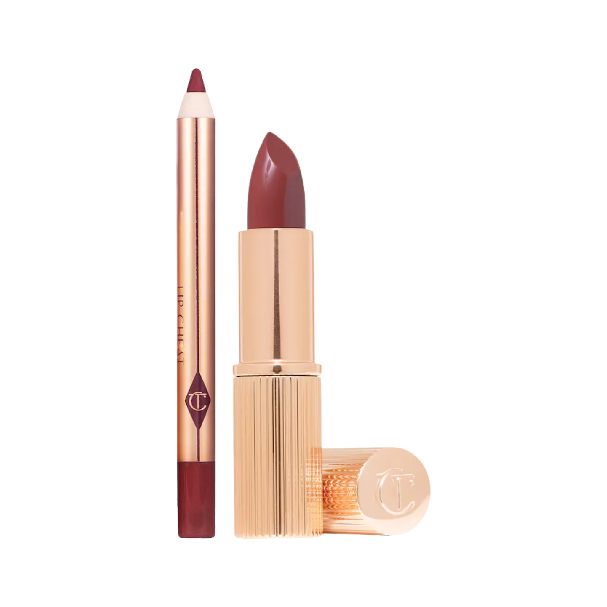 Набор для губ Charlotte Tilbury Mini Pillow Talk Lipstick & Liner Set Charlotte Tilbury