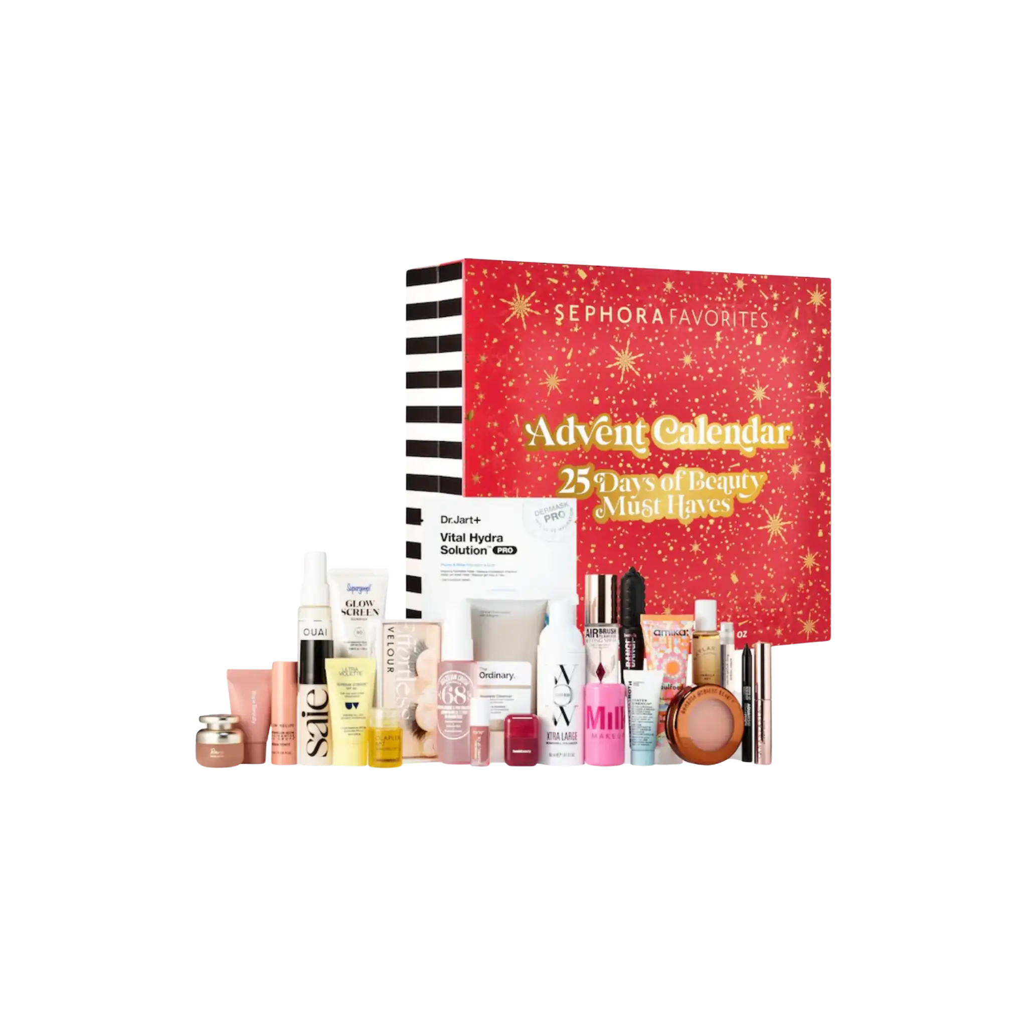 Адвент-календарь Sephora Favorites 25 Days of Beauty Must Haves / 25 предметов / Лимитка Findy Uzbekistan
