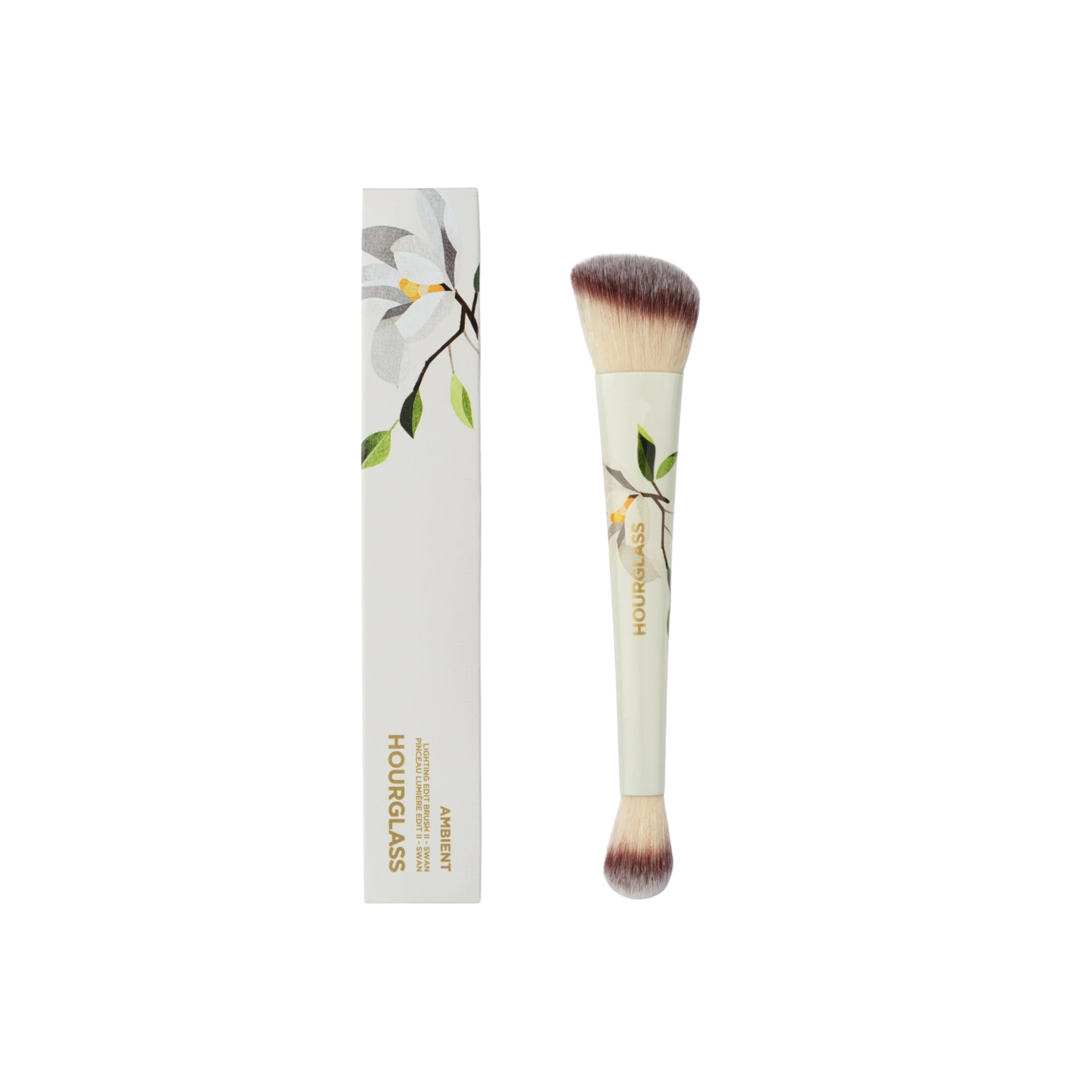 Двухсторонняя кисть для макияжа Ambient Lighting Edit Brush/Swan Findy Uzbekistan