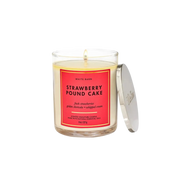 Ароматическая свеча Bath & Body Works Strawberry Pound Cake / Single Wick Candle Findy Uzbekistan
