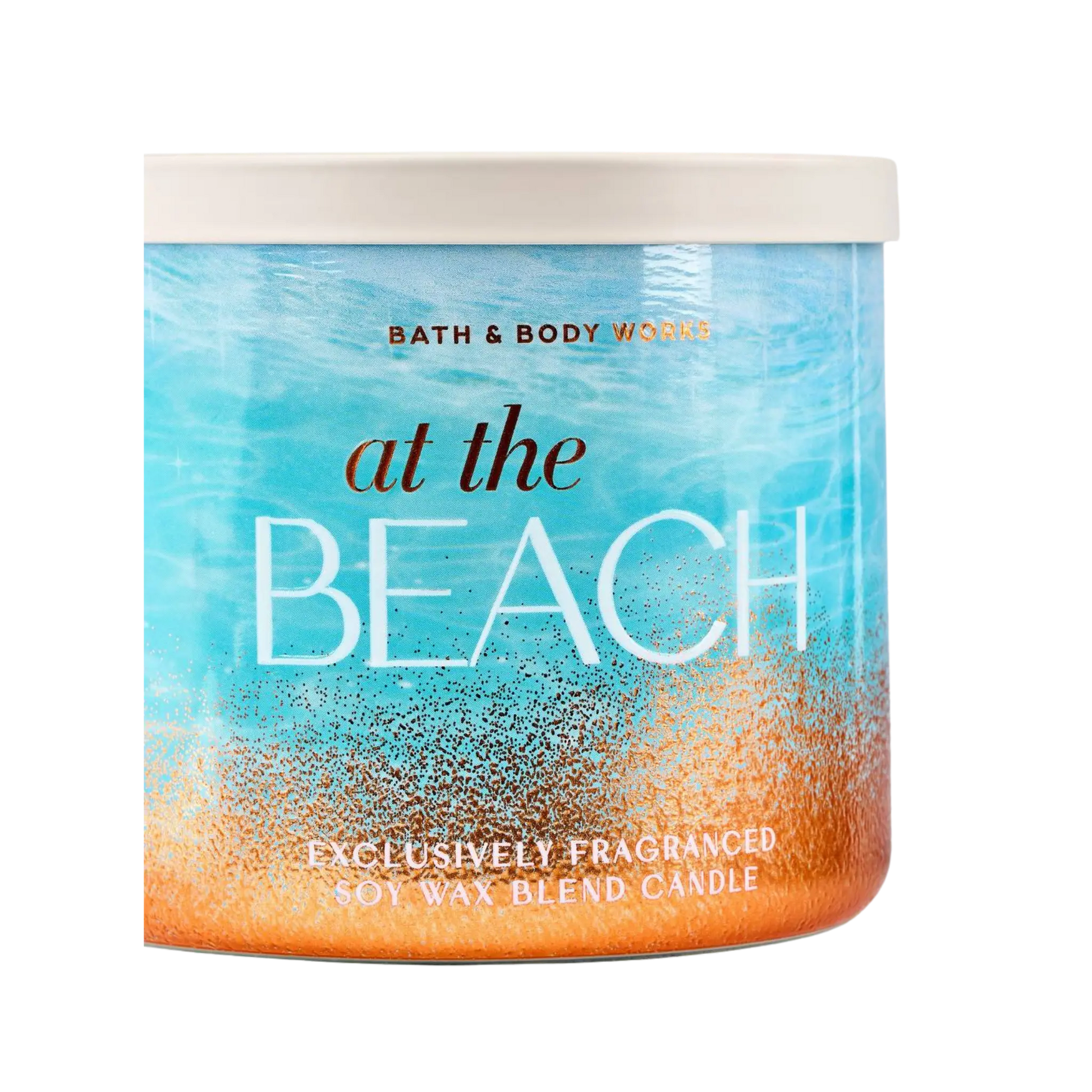 Ароматическая свеча Bath & Body Works — 3-Wick Candle / At The Beach Findy Uzbekistan