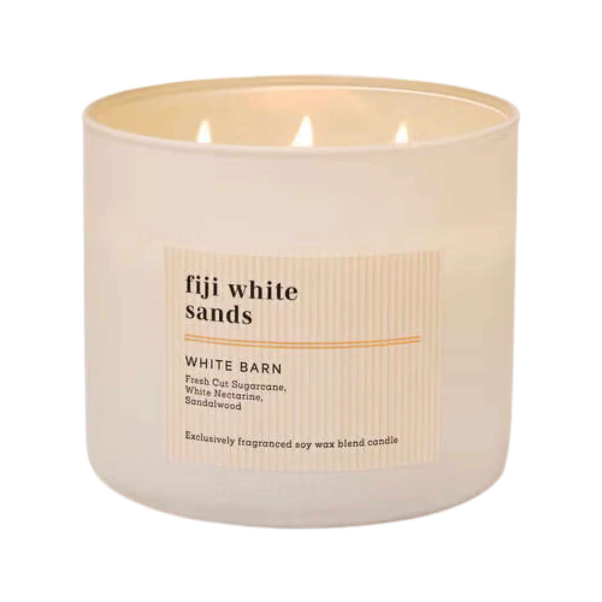 Ароматическая свеча Bath & Body Works — 3-Wick Candle / Fiji White Sands Findy Uzbekistan