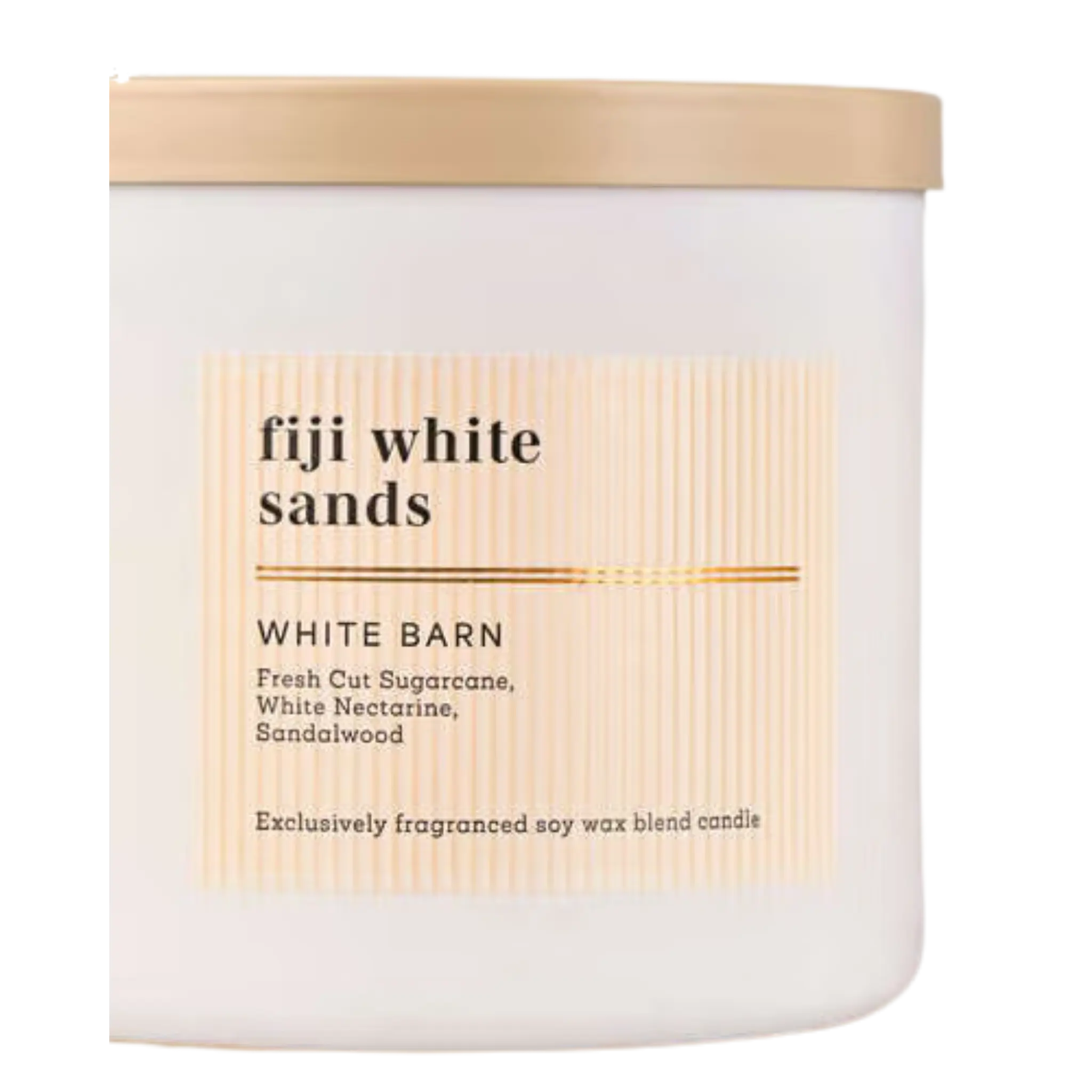 Ароматическая свеча Bath & Body Works — 3-Wick Candle / Fiji White Sands Findy Uzbekistan